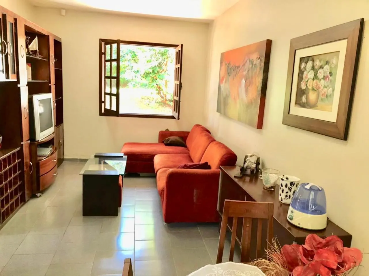 Living room in Margem da Lagoa Santa
