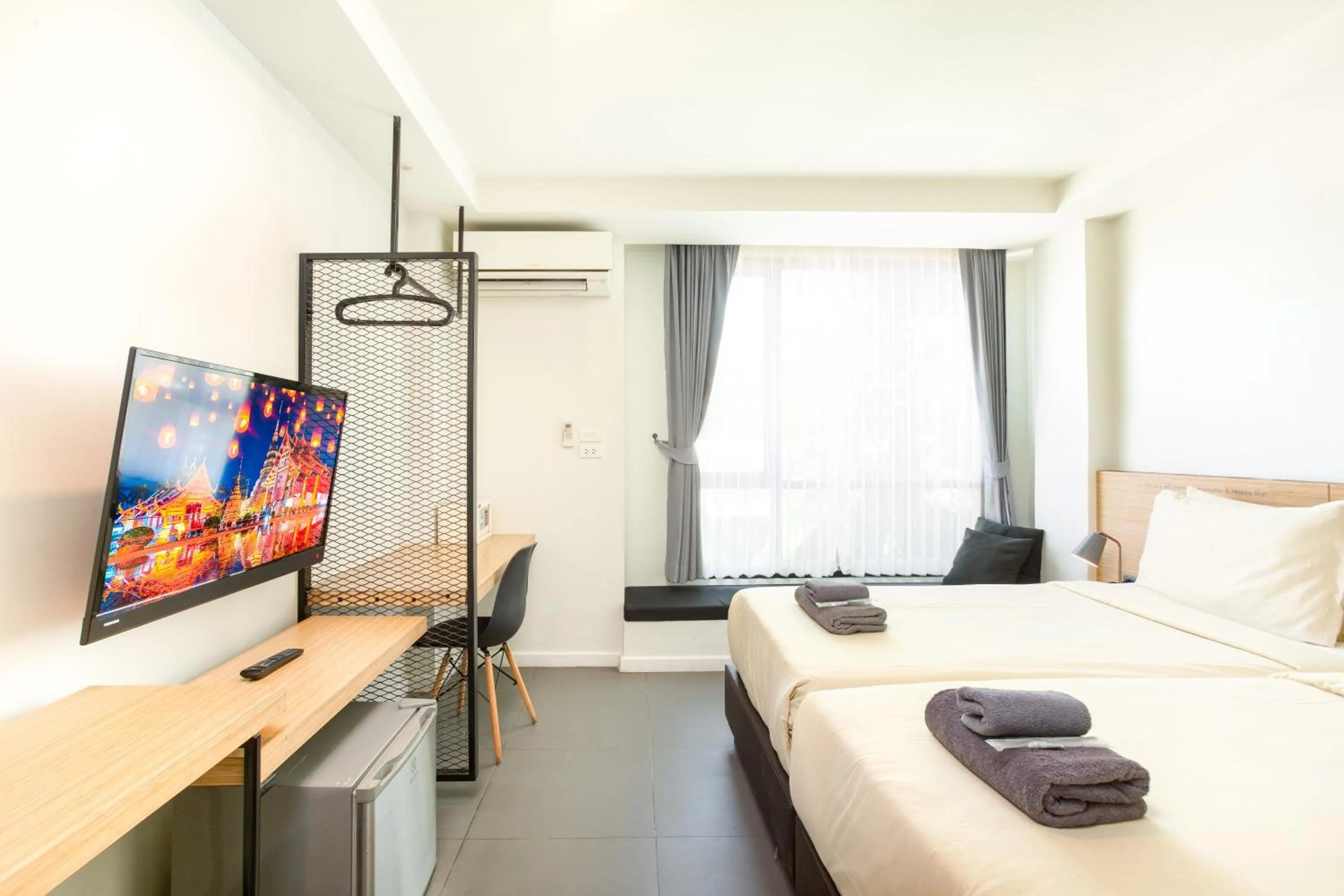 Bed in ISTY Design Hotel