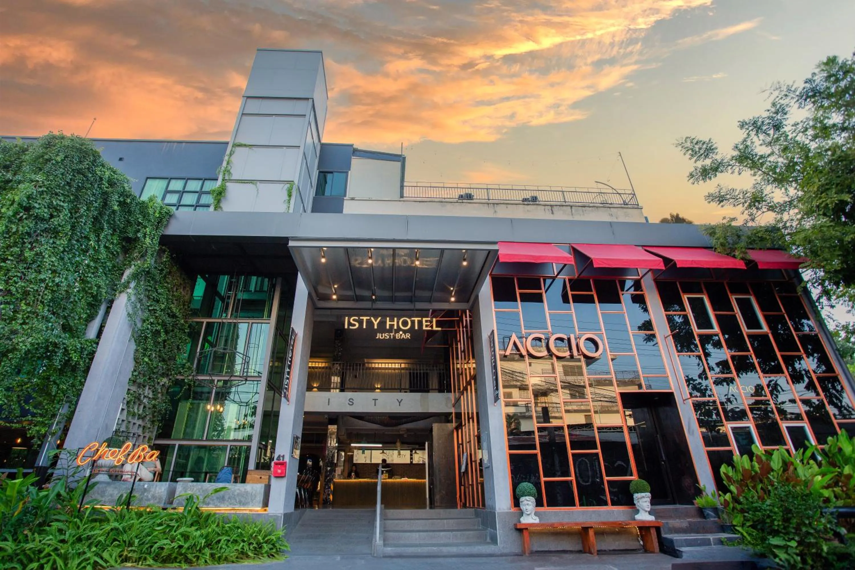 Property building in ISTY Design Hotel