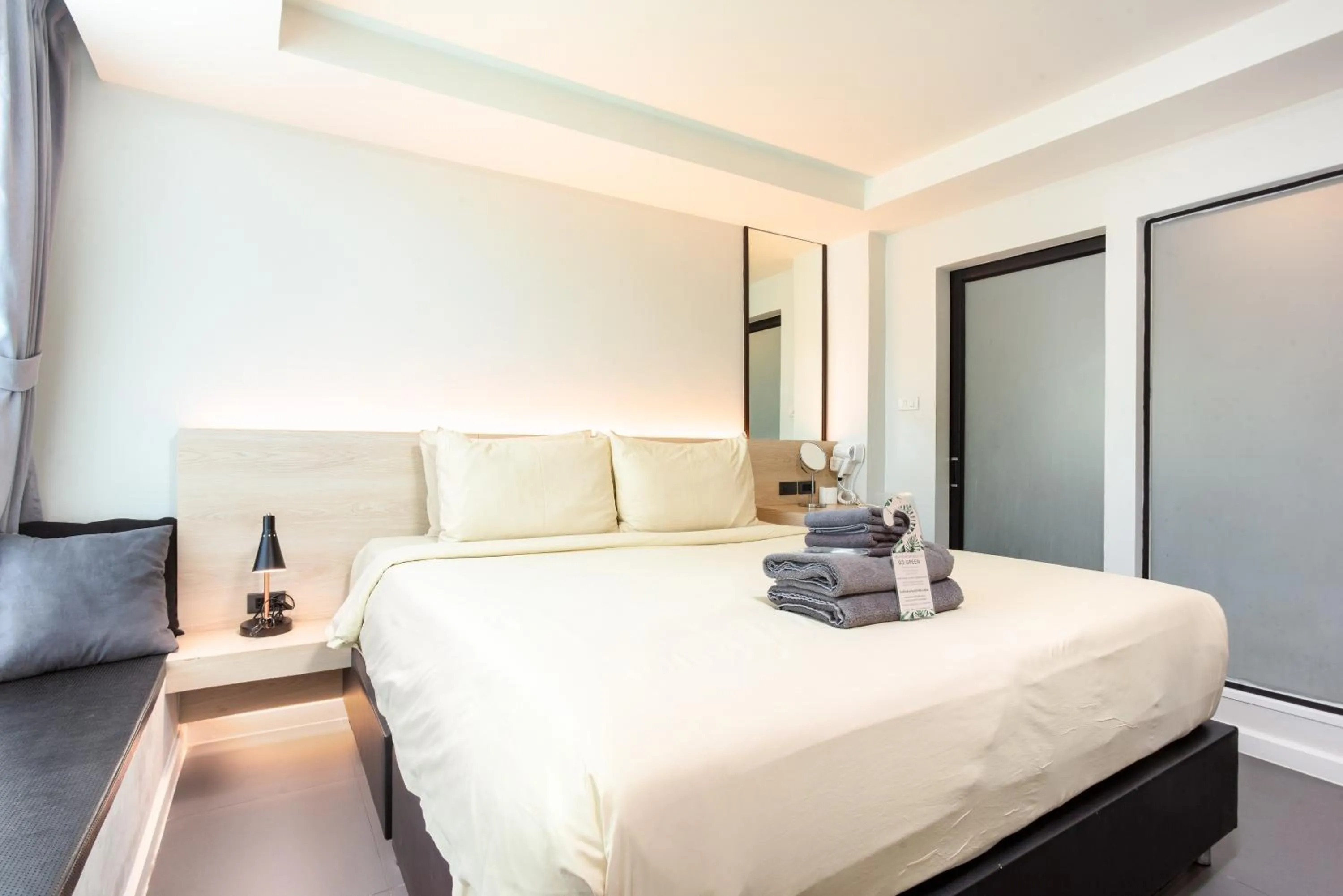 Bed in ISTY Design Hotel