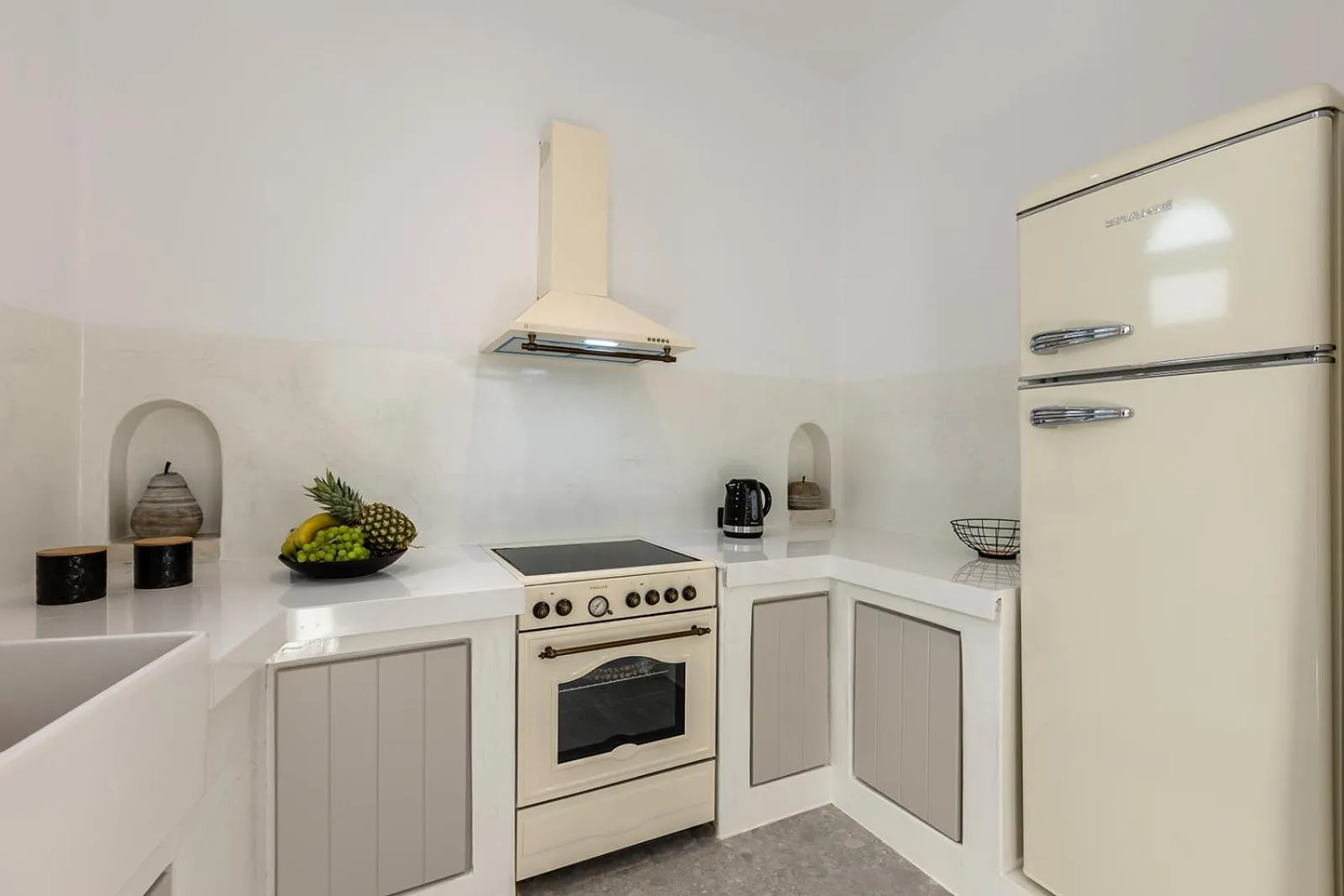 kitchen in Mirabo Villas