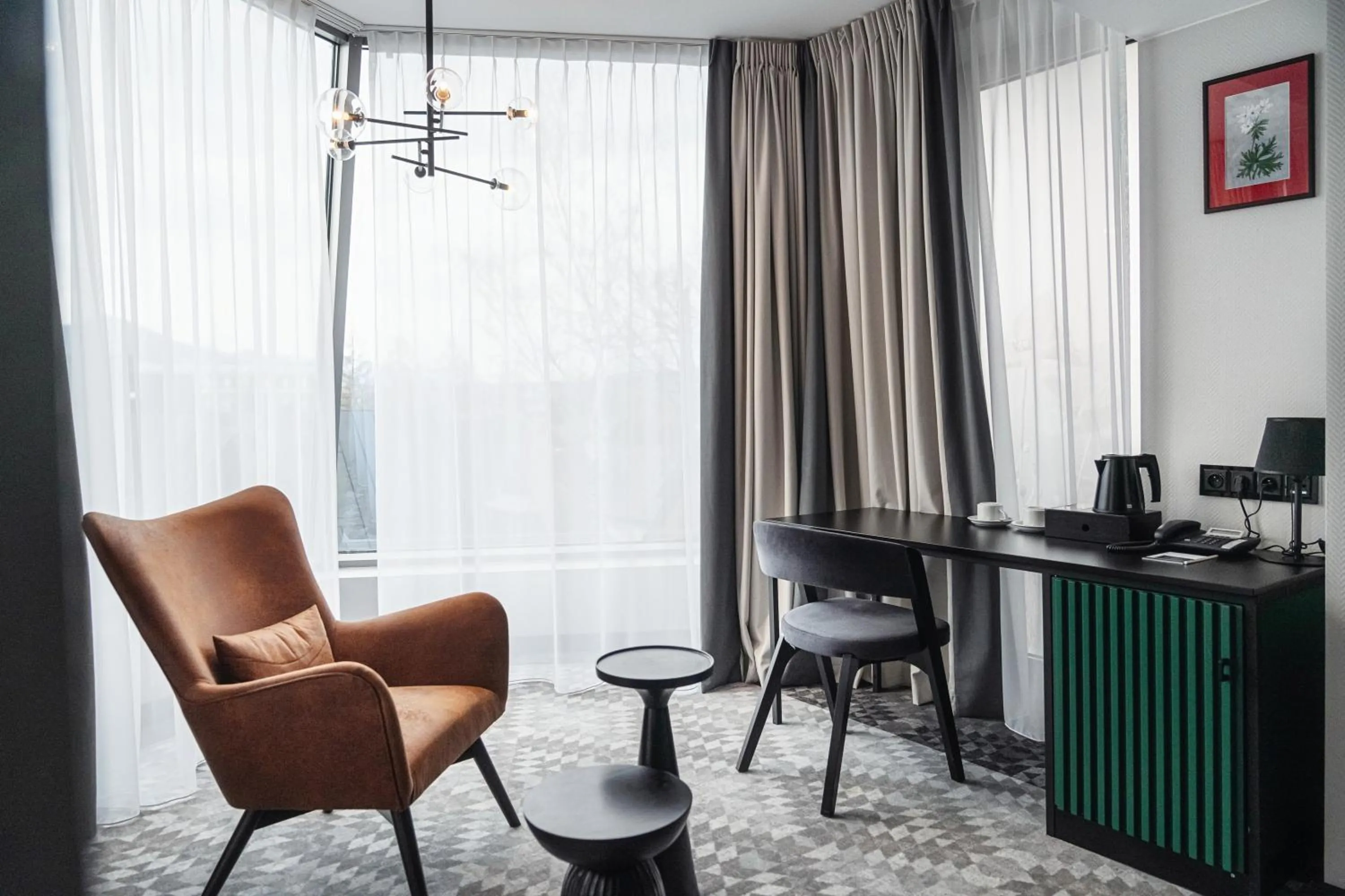 Seating area in Rysy Boutique Hotel