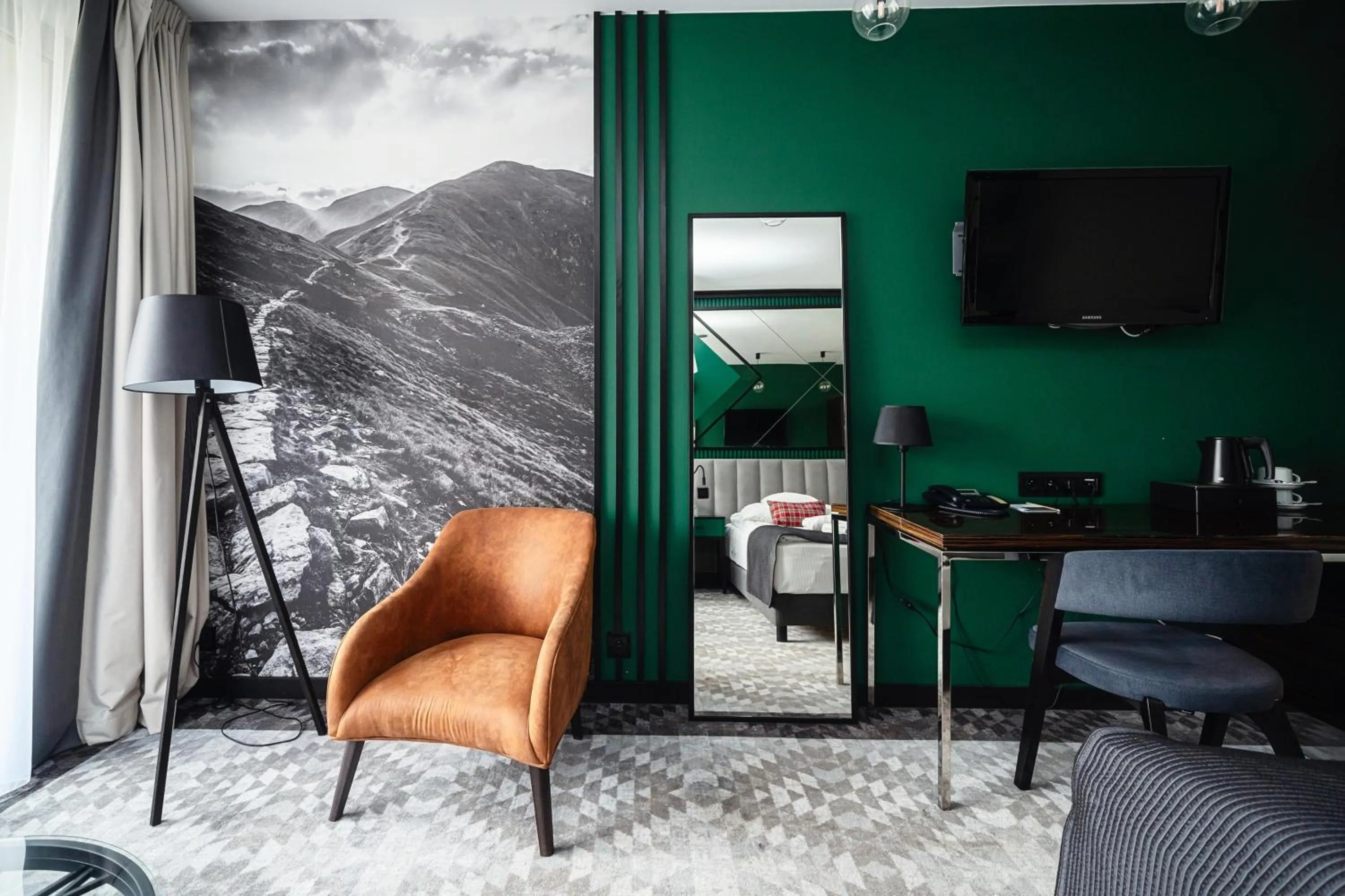 Seating area in Rysy Boutique Hotel