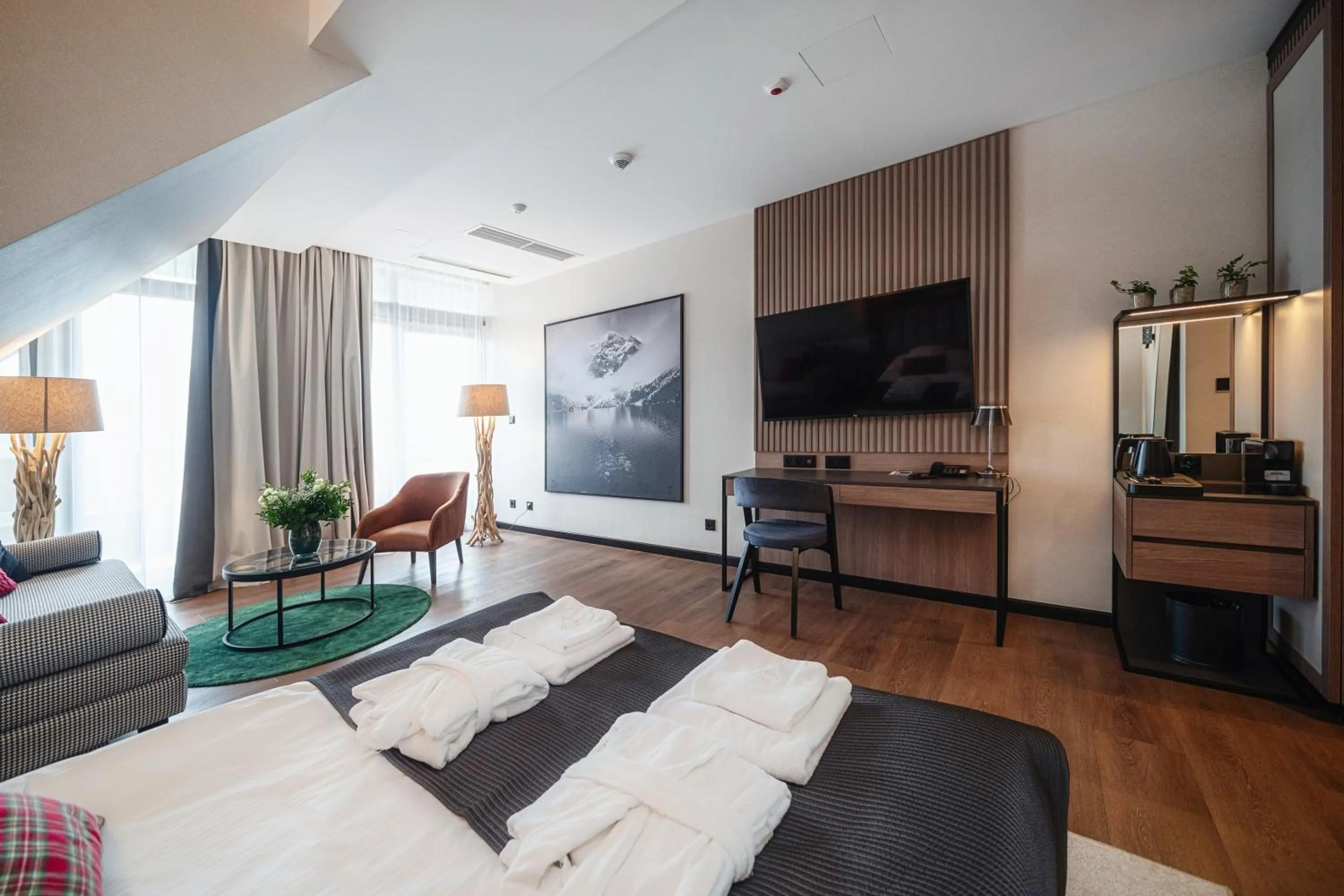 Photo of the whole room, Bed in Rysy Boutique Hotel