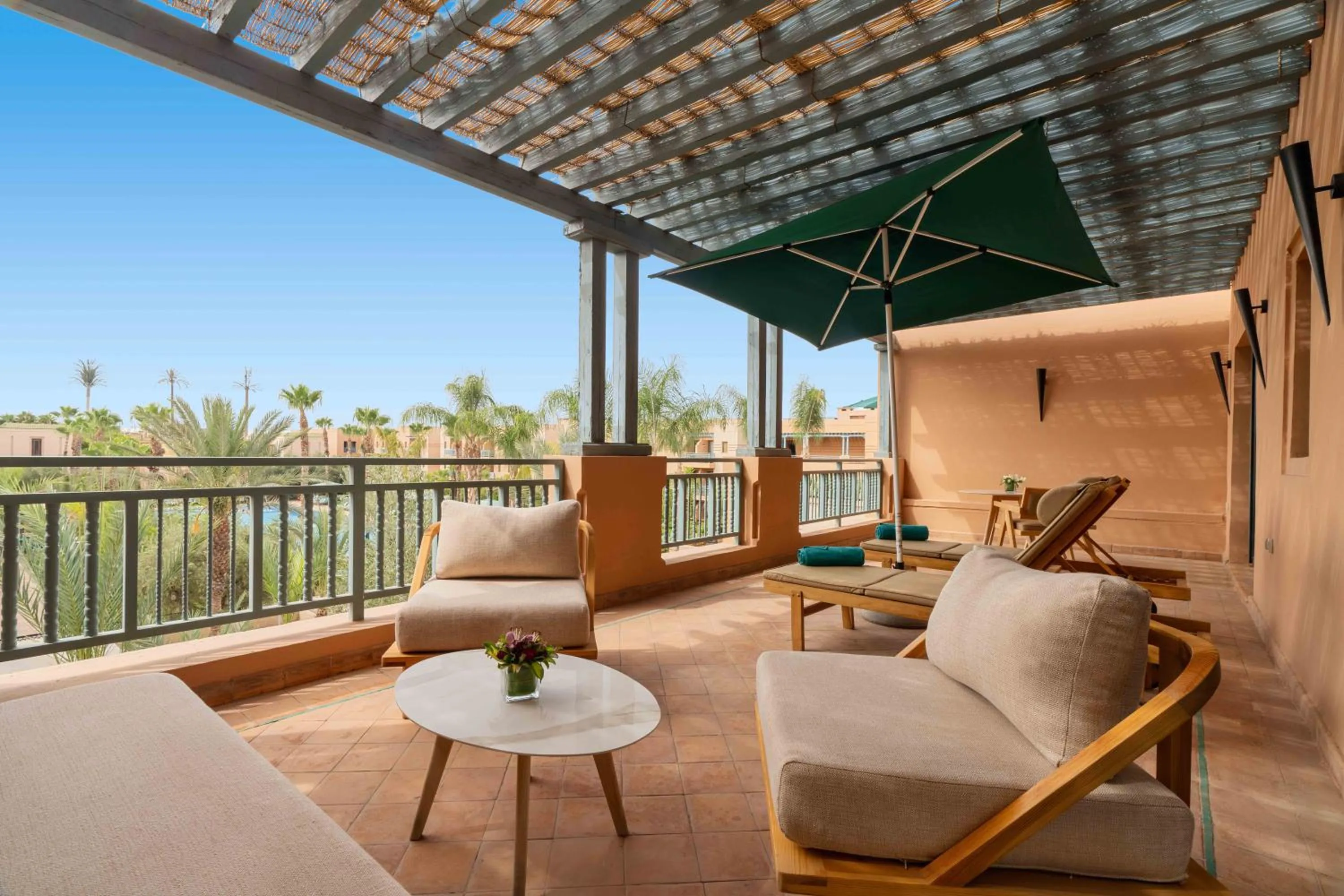 Balcony/Terrace in Jaal Riad Resort