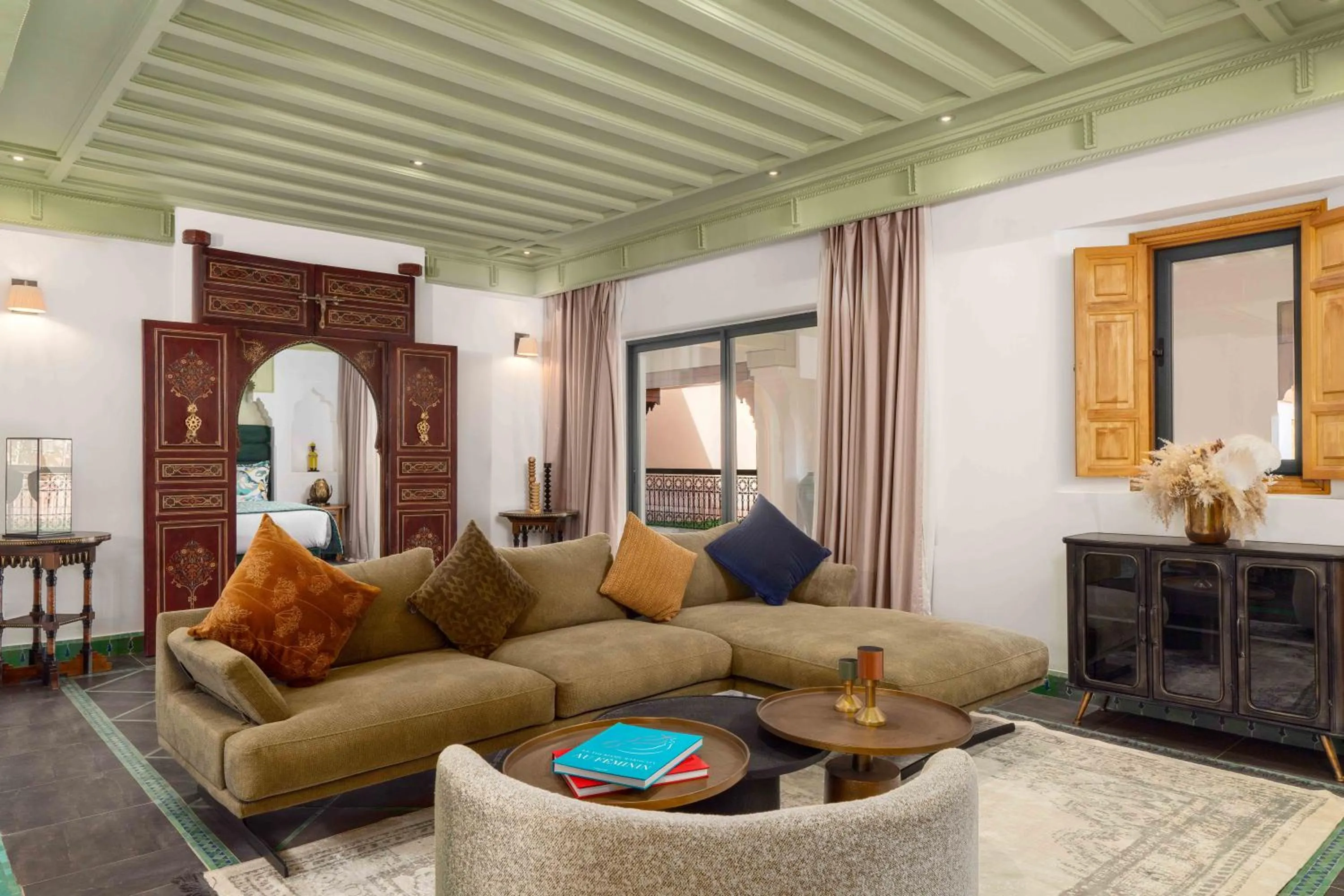 Living room in Jaal Riad Resort