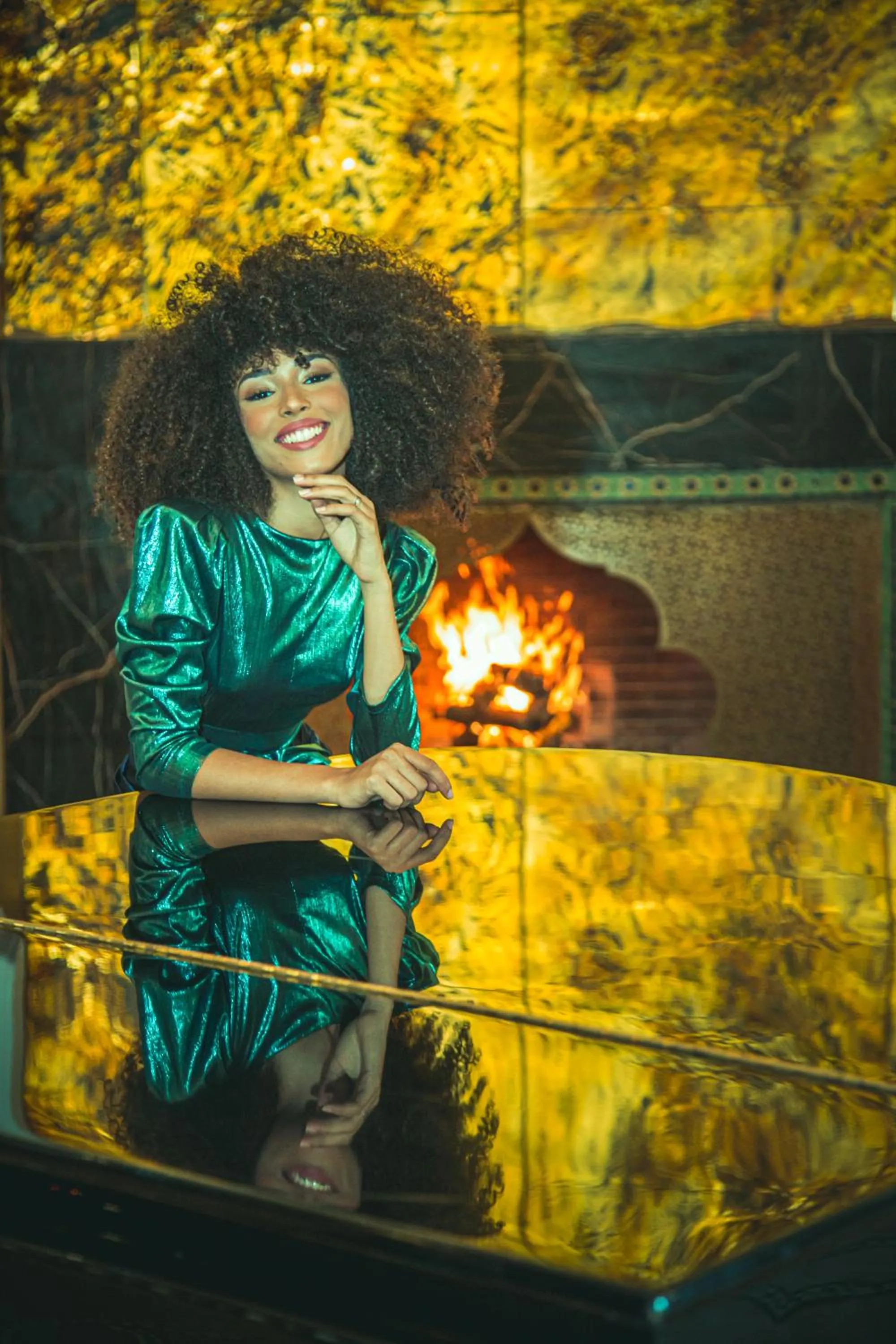 People in Jaal Riad Resort