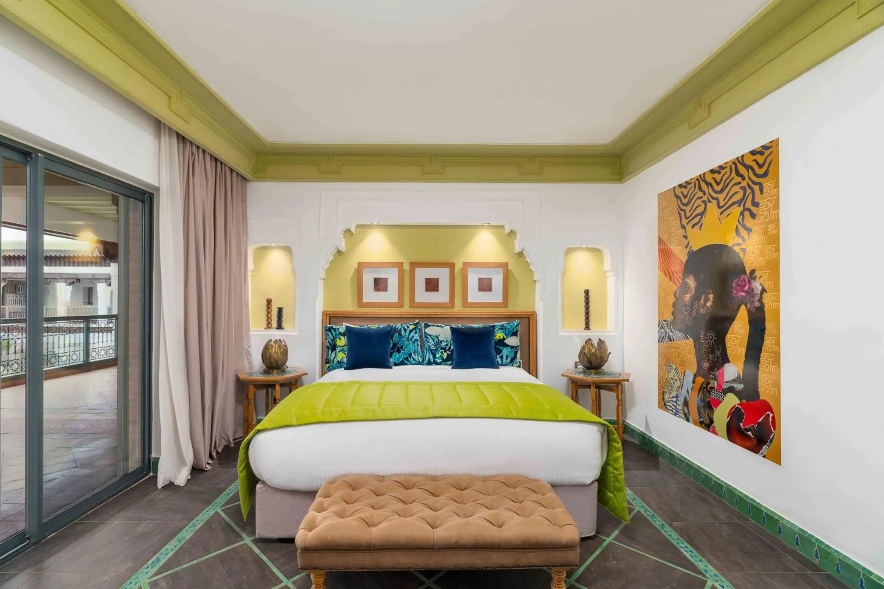 Bedroom, Bed in Jaal Riad Resort Adults Only