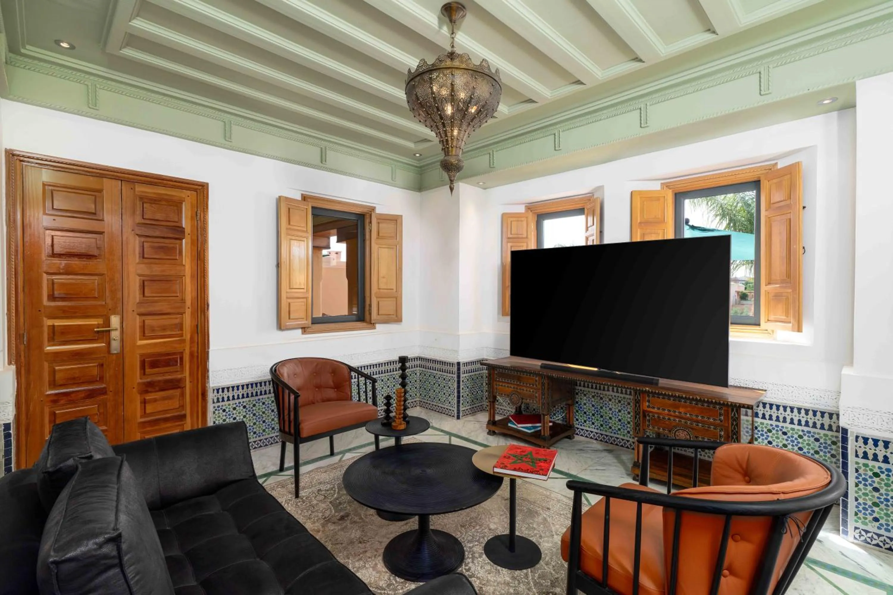 Living room in Jaal Riad Resort