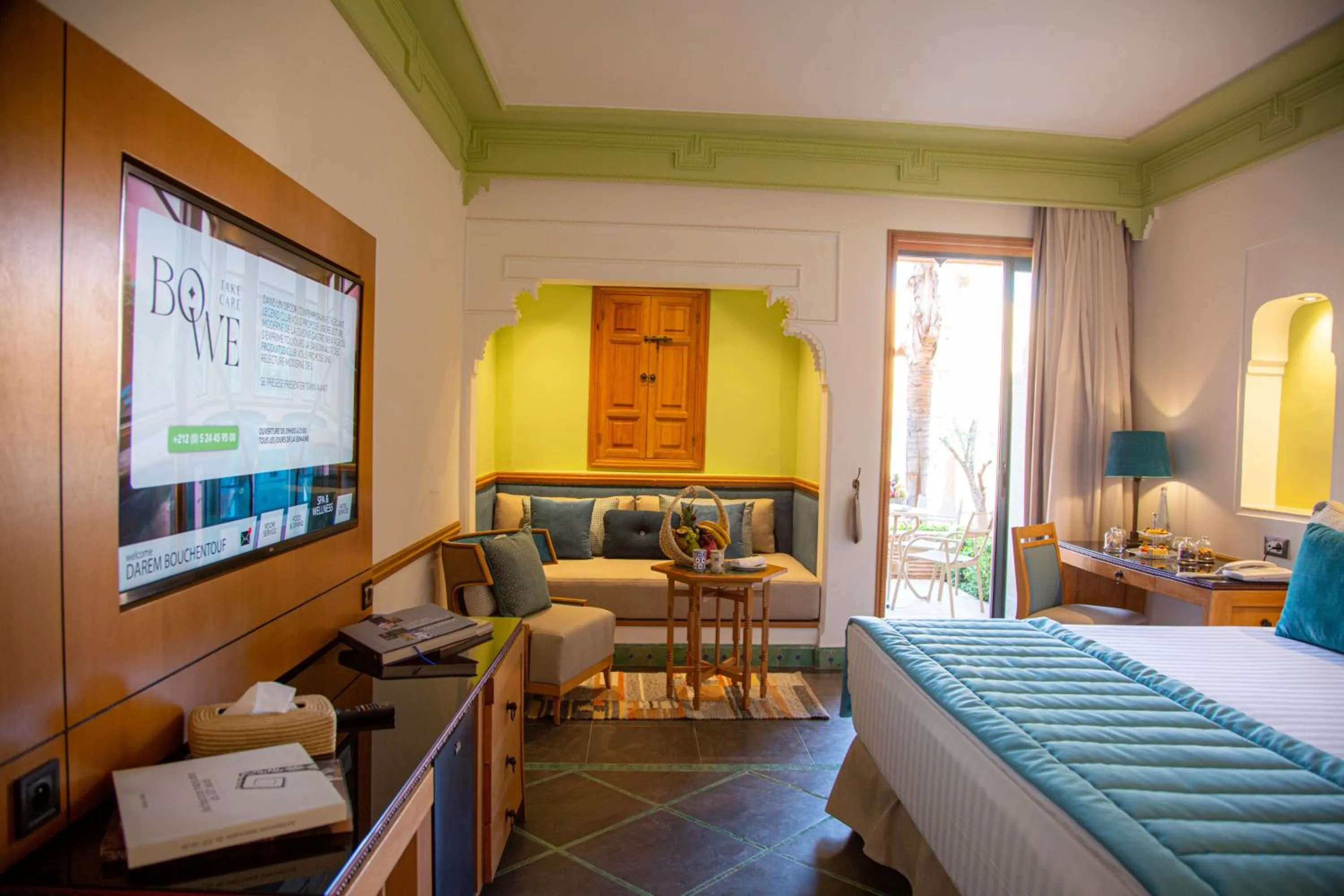 Photo of the whole room, Bed in Jaal Riad Resort