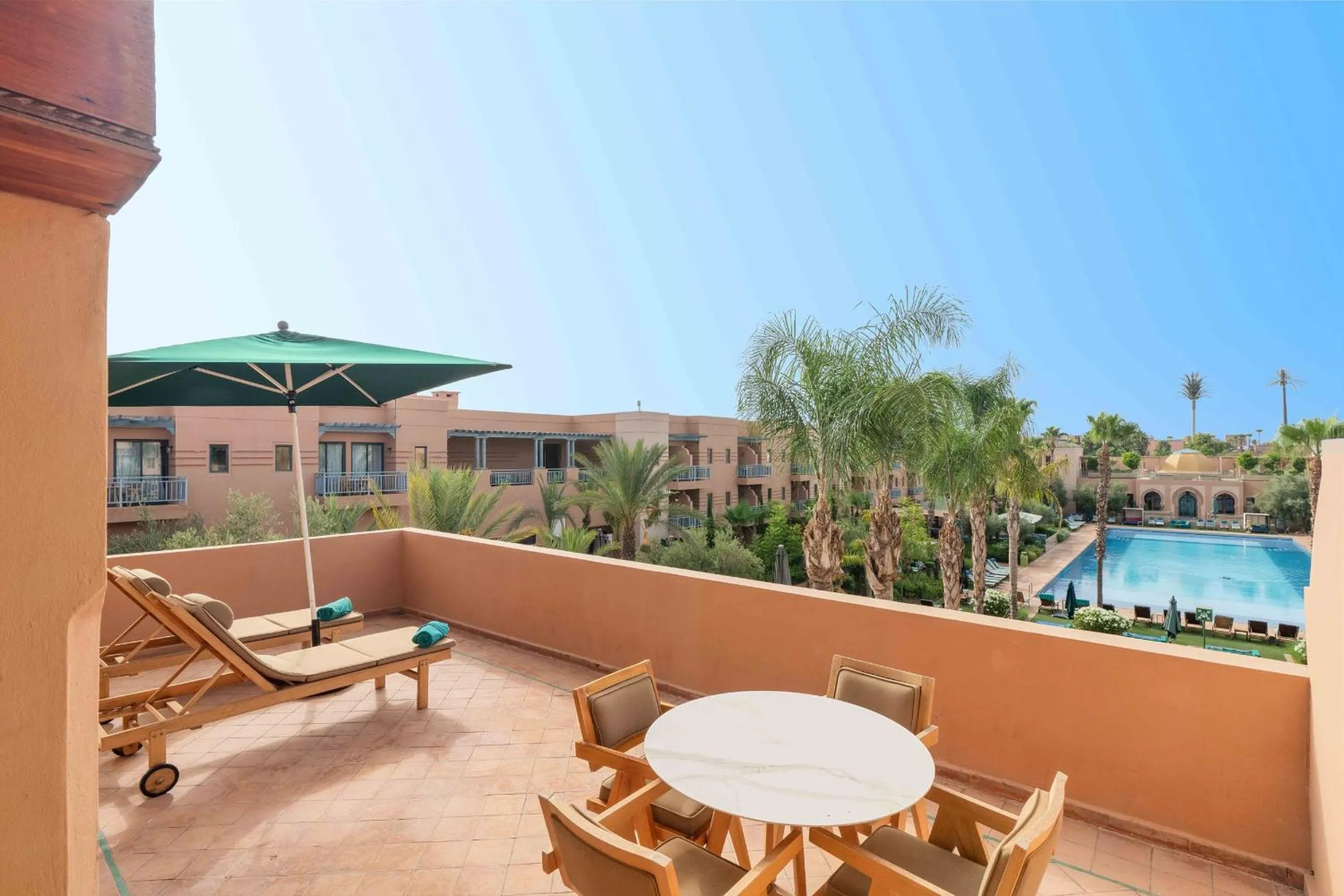 Balcony/Terrace in Jaal Riad Resort Adults Only