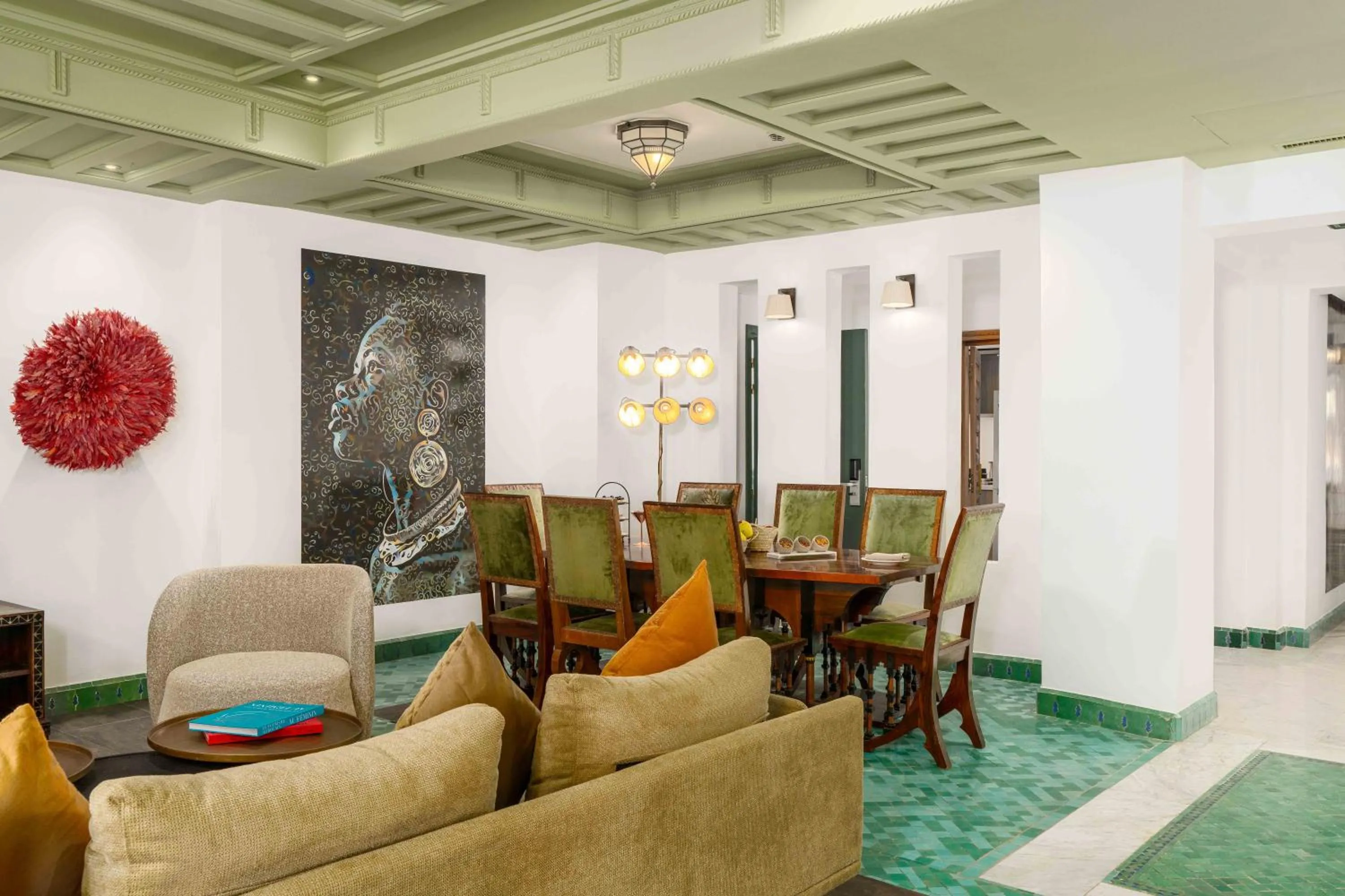 Living room in Jaal Riad Resort