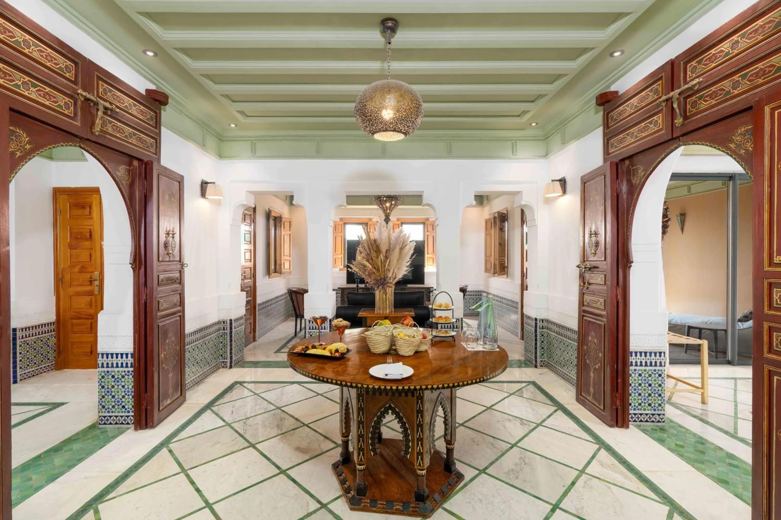 Dining area in Jaal Riad Resort