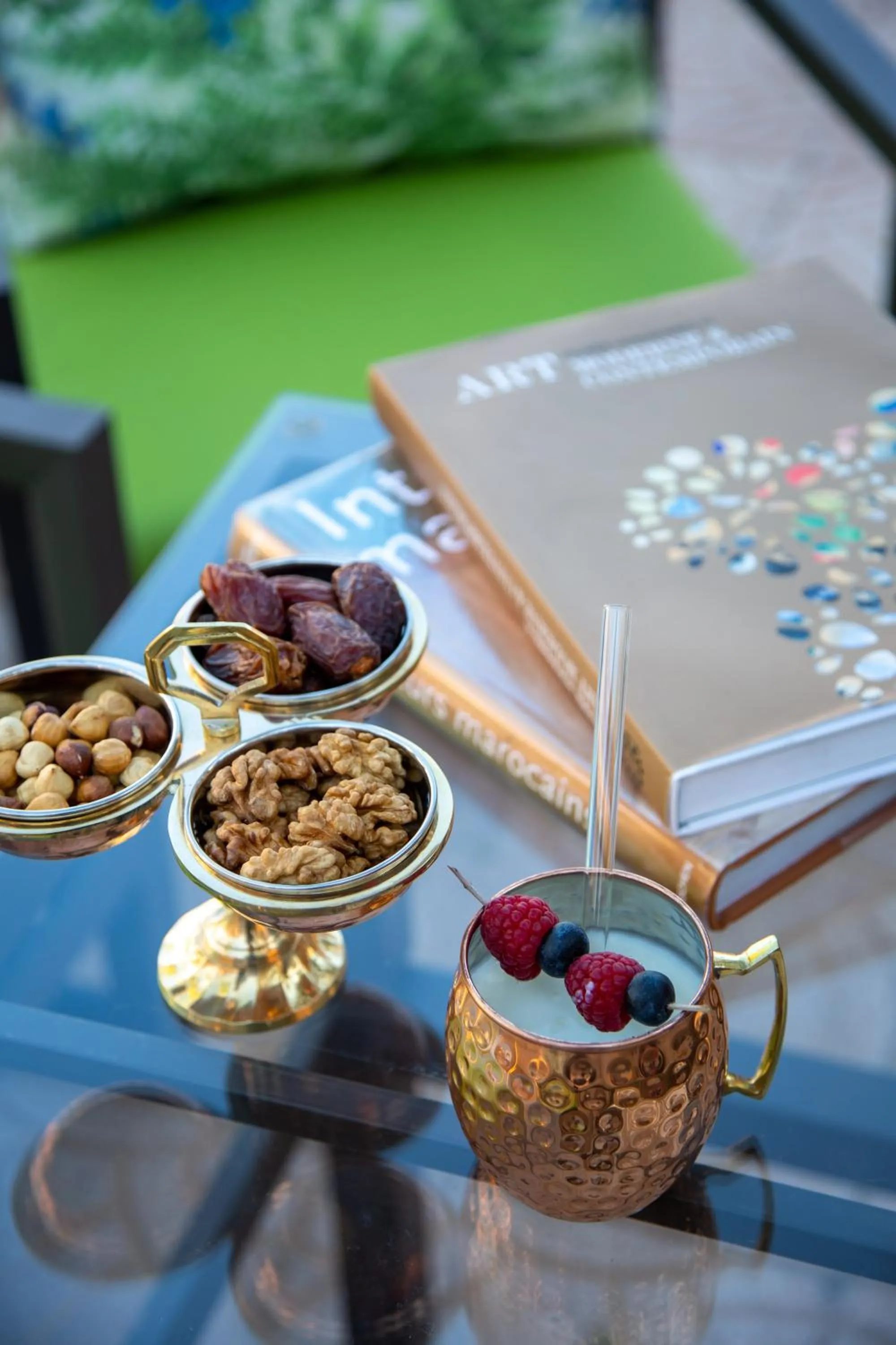 Food in Jaal Riad Resort