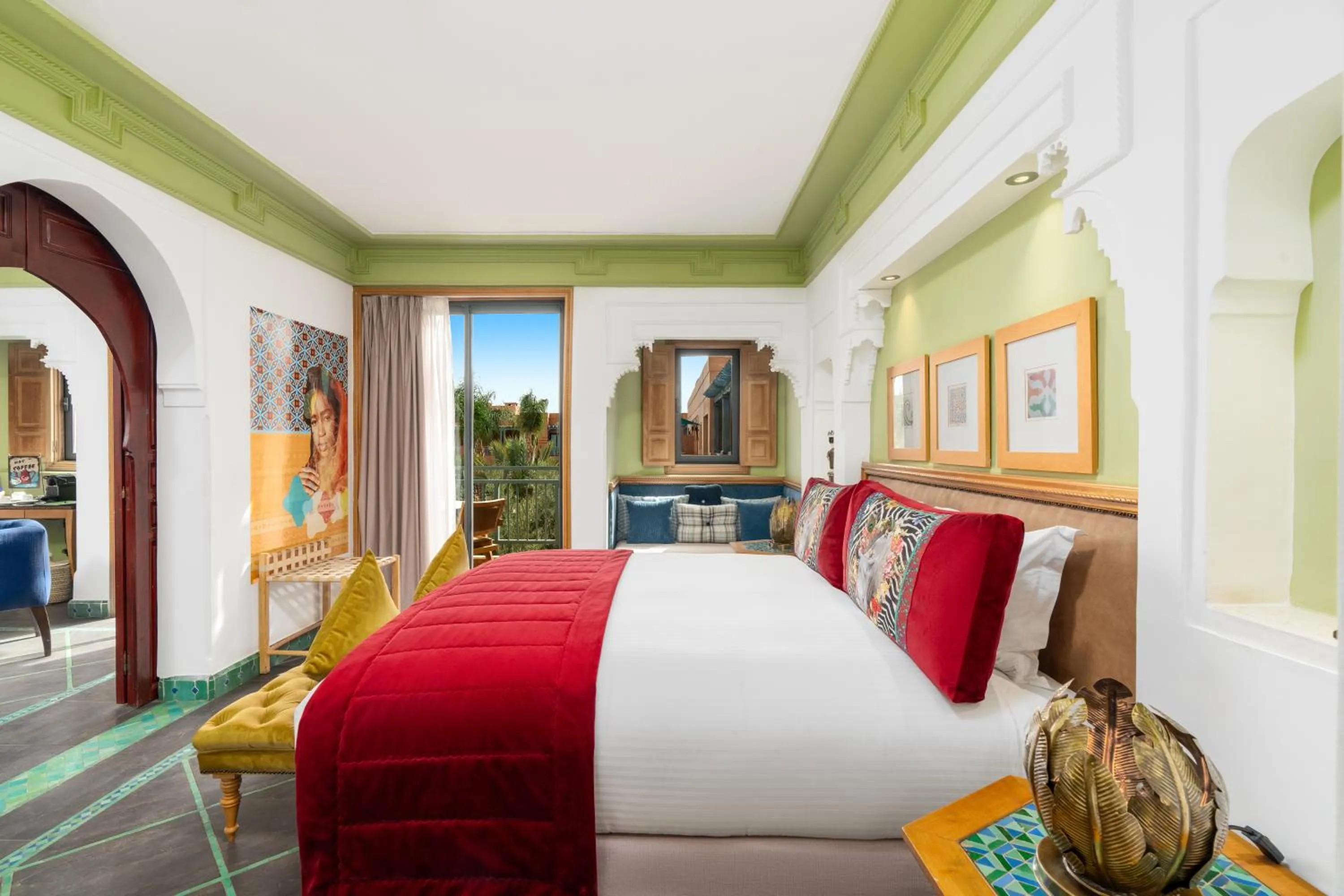 Bedroom, Bed in Jaal Riad Resort