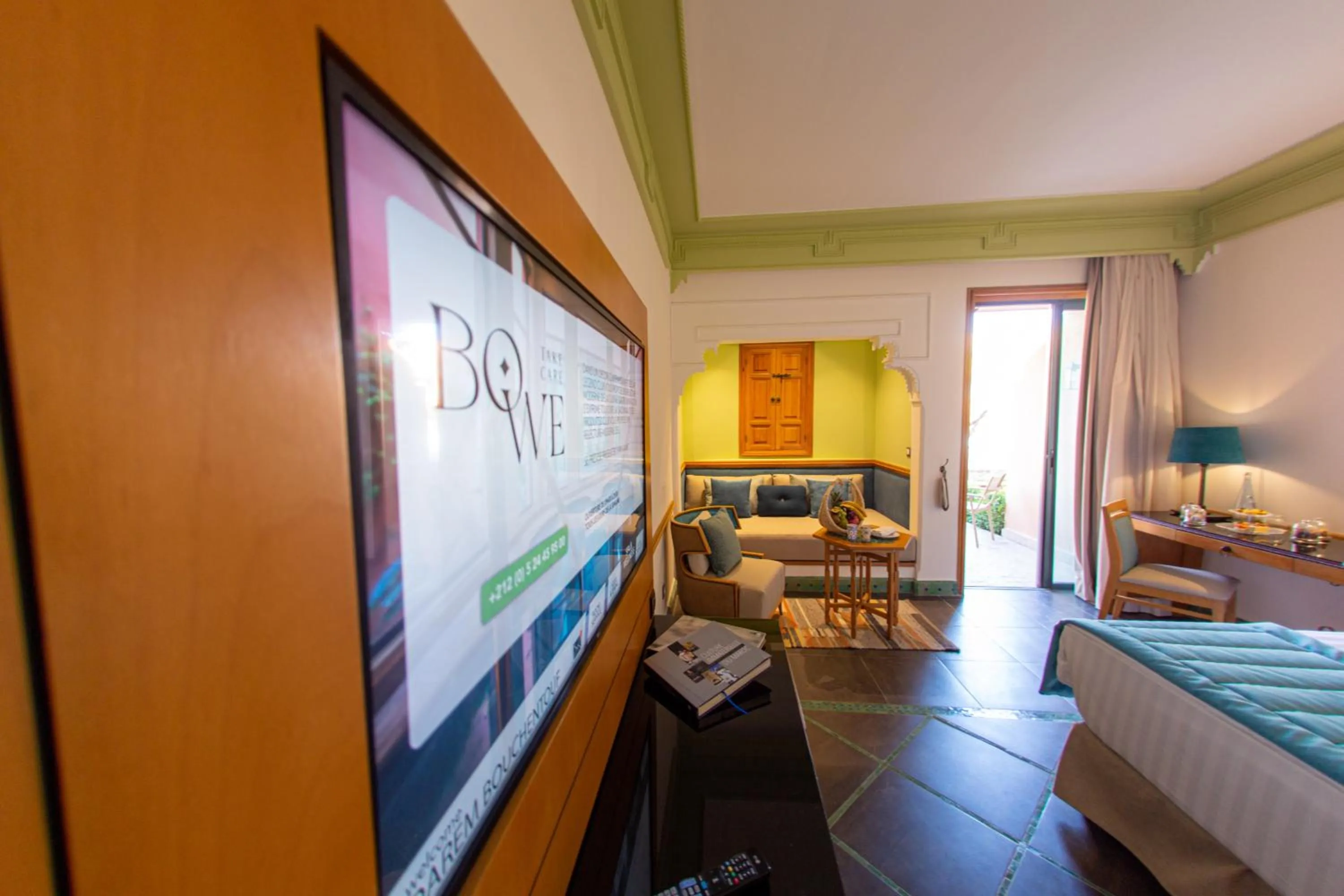 Bed in Jaal Riad Resort