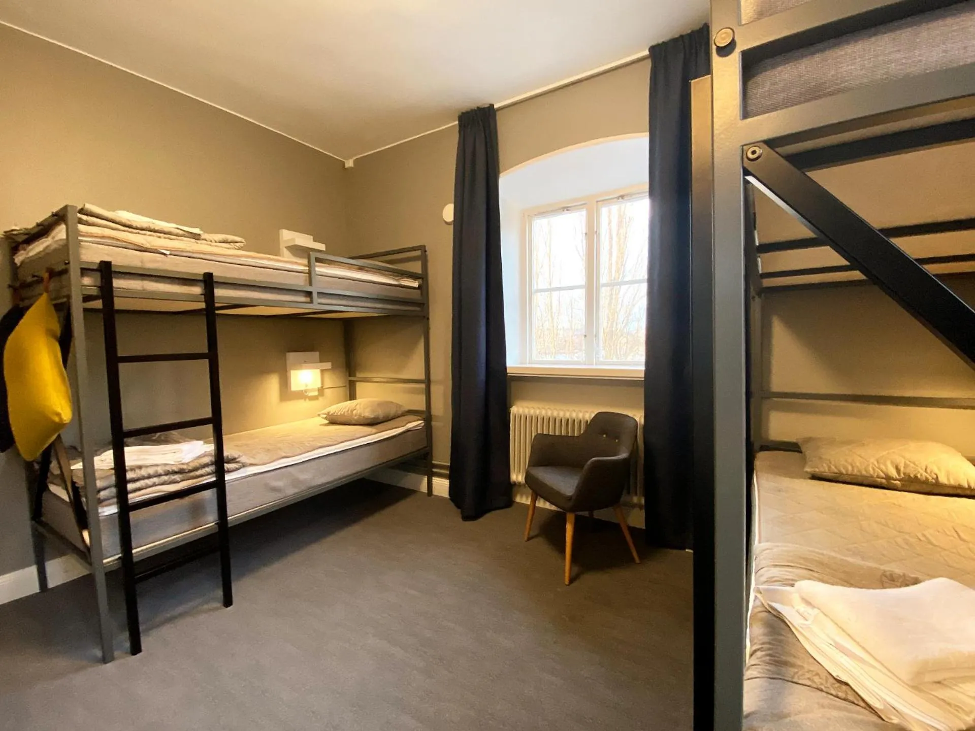 Bedroom, Bed in STF Stockholm Skeppsholmen Vandrarhem