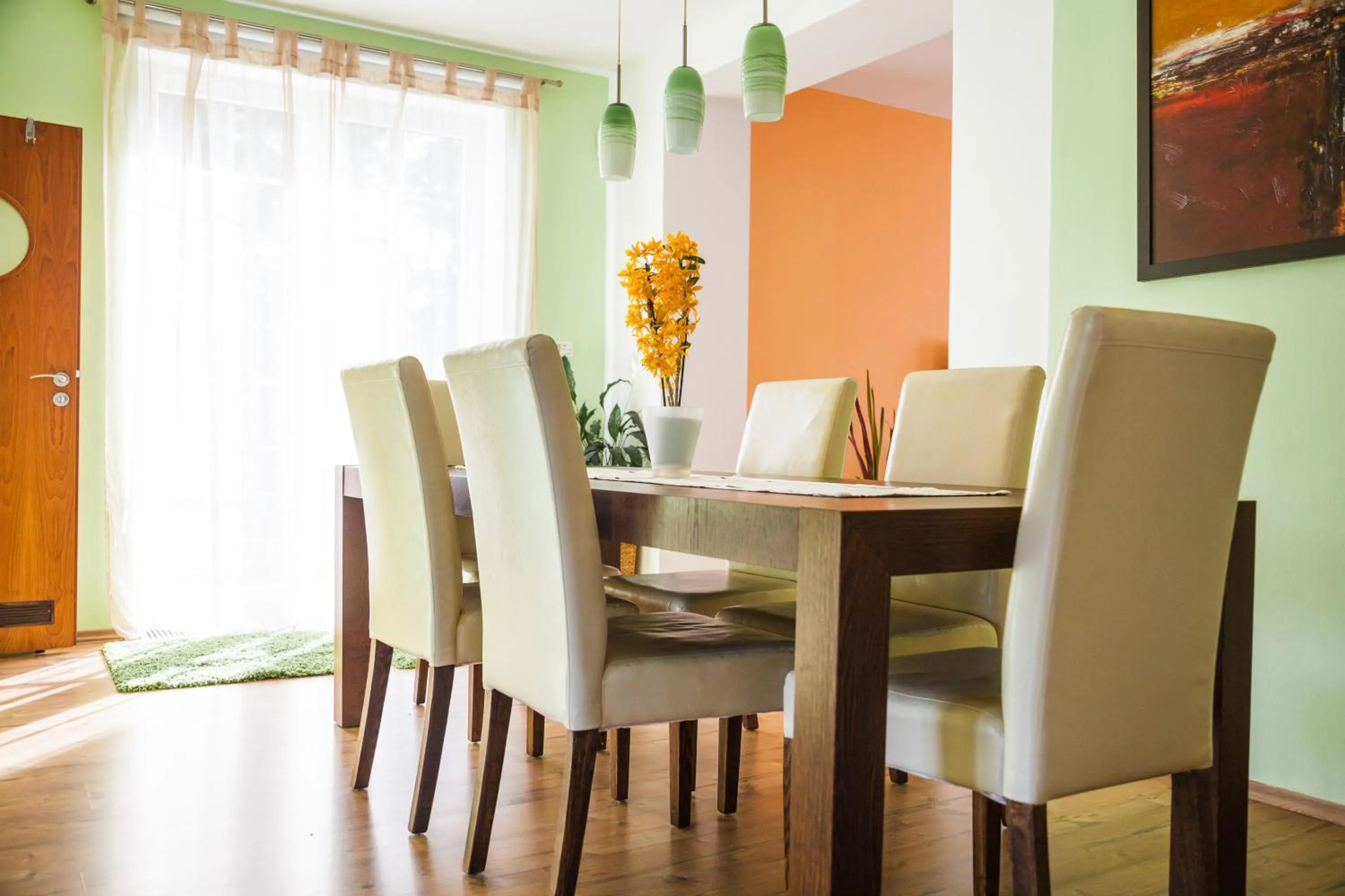Dining area in Apartmány U Červeného stromu