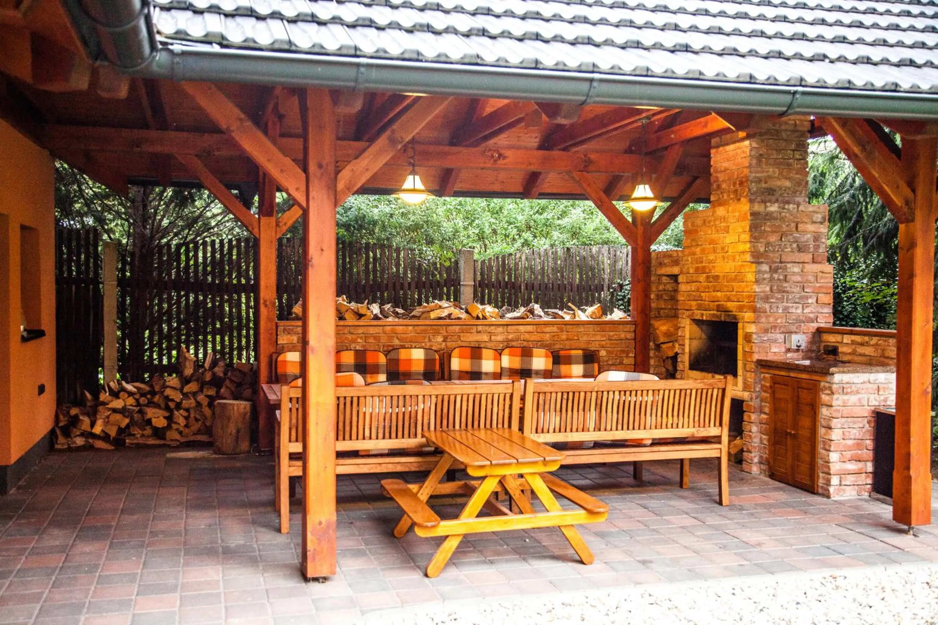 Garden in Apartmány U Červeného stromu