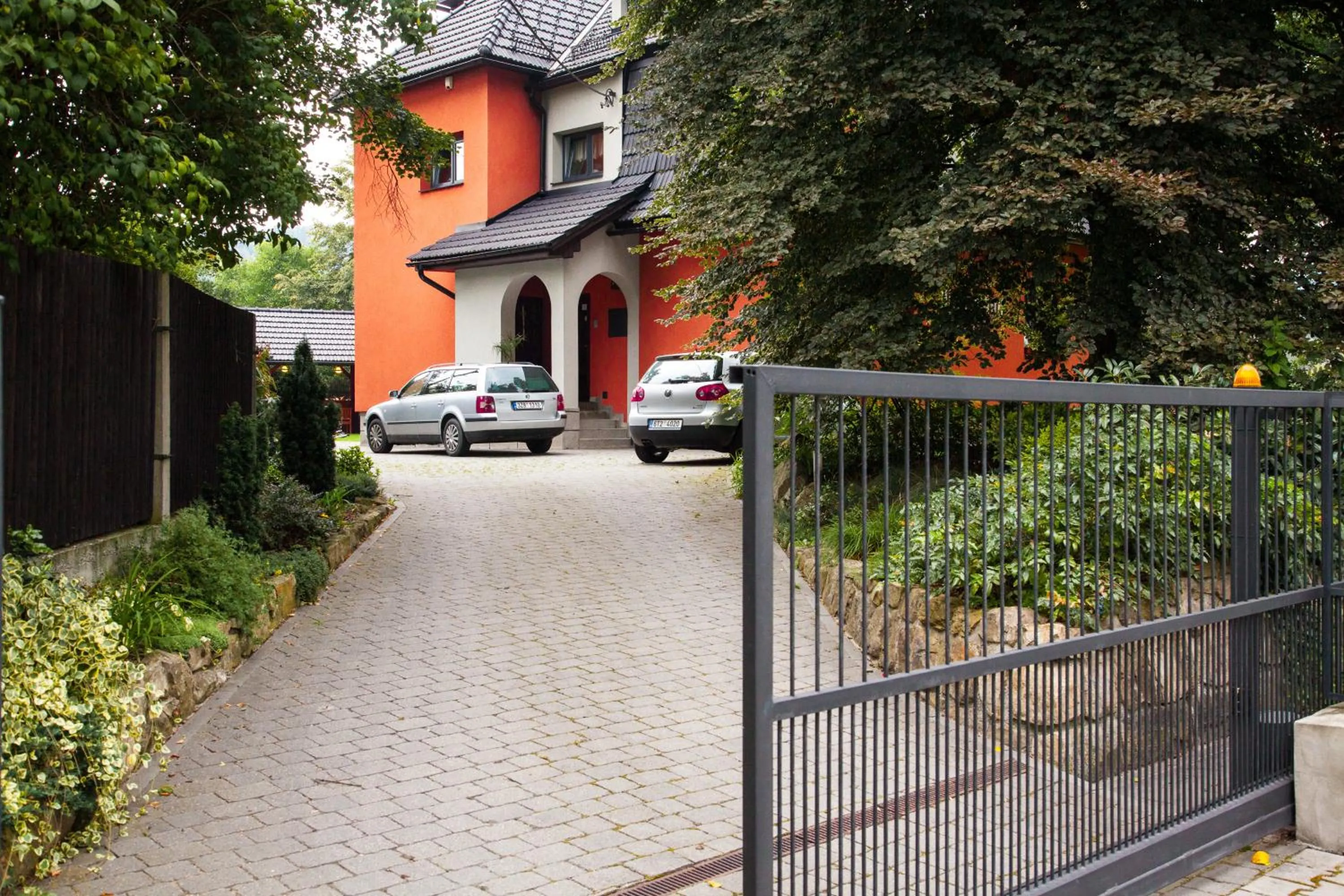 Facade/entrance in Apartmány U Červeného stromu