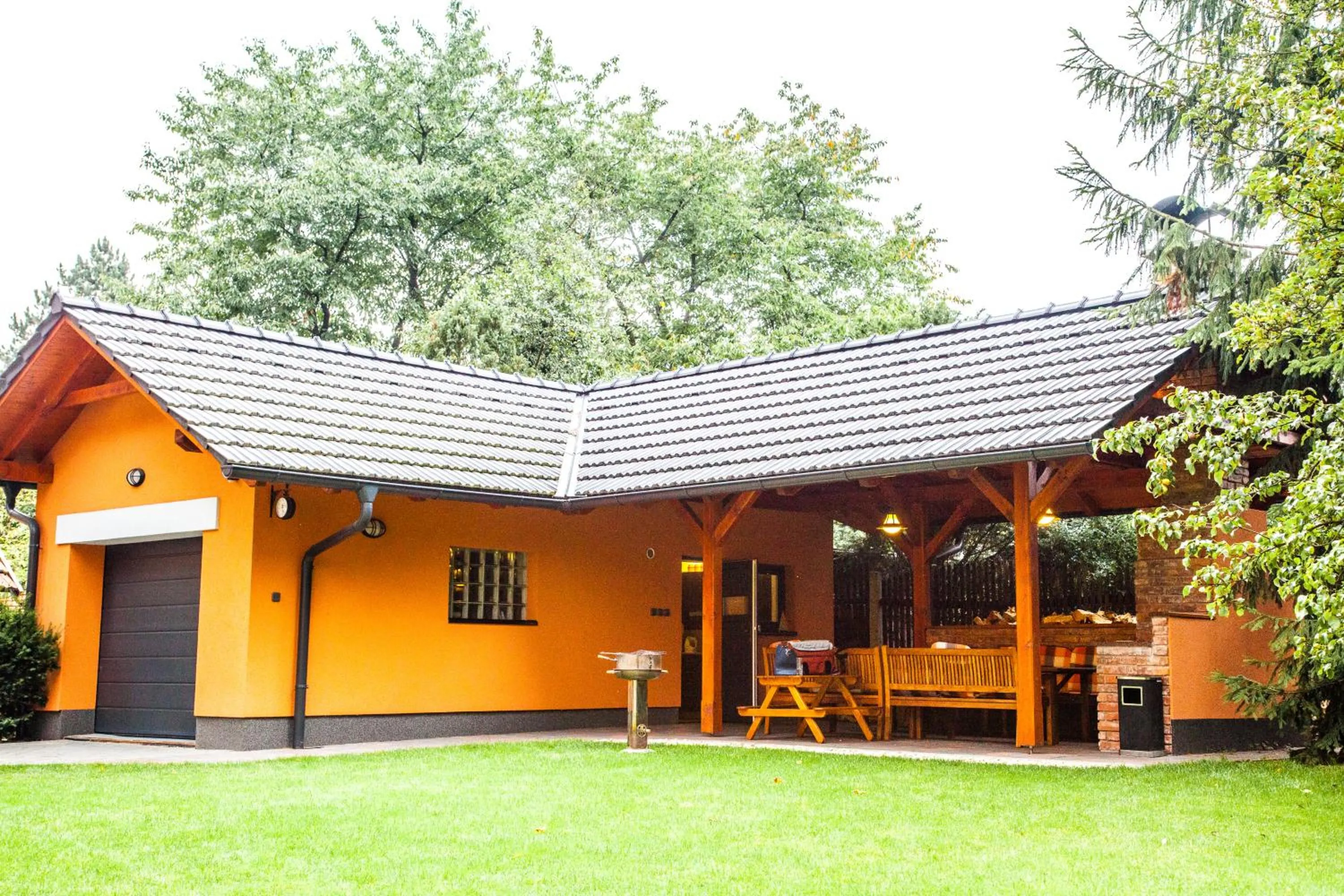 Garden in Apartmány U Červeného stromu
