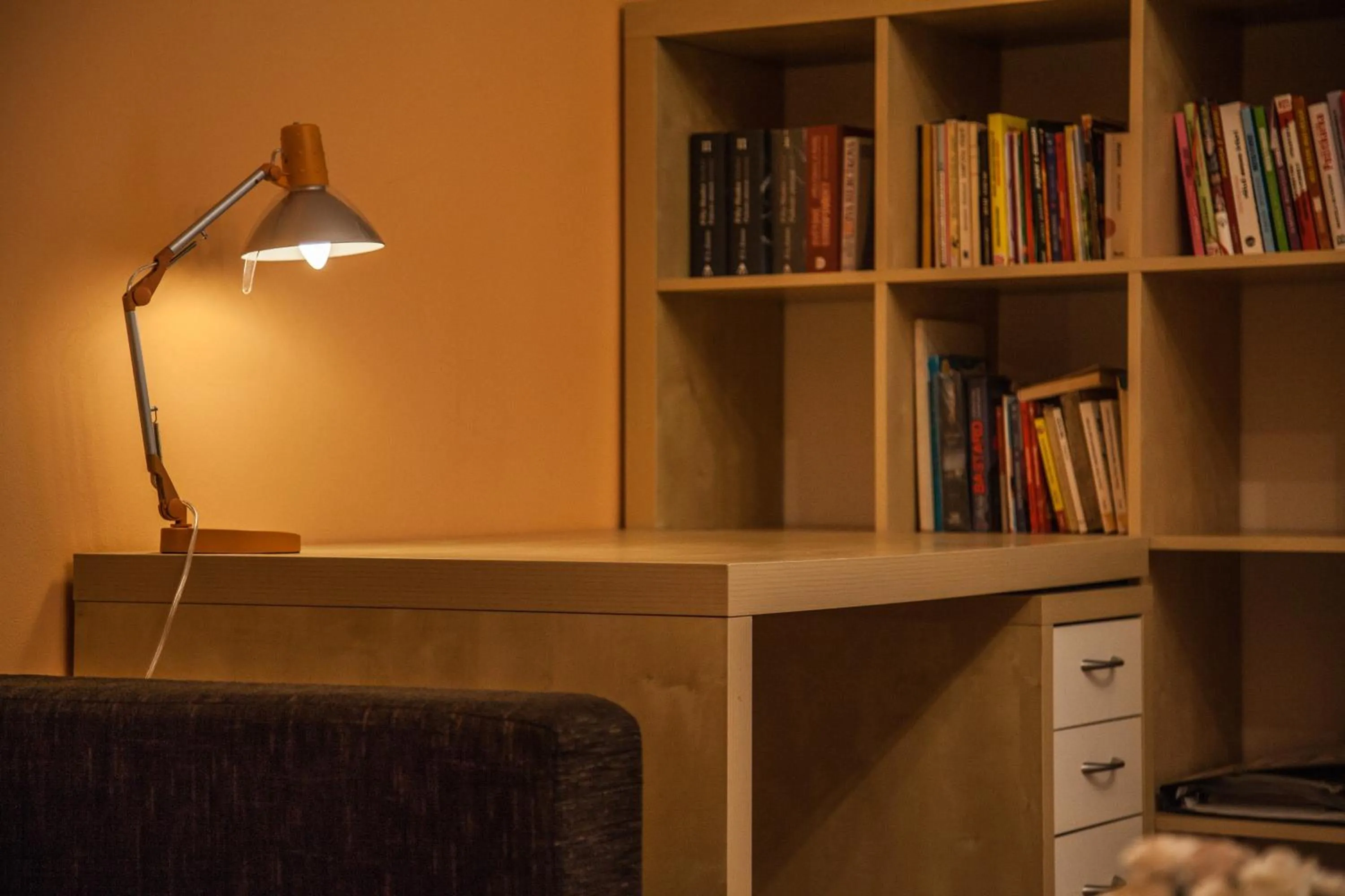 Library in Apartmány U Červeného stromu