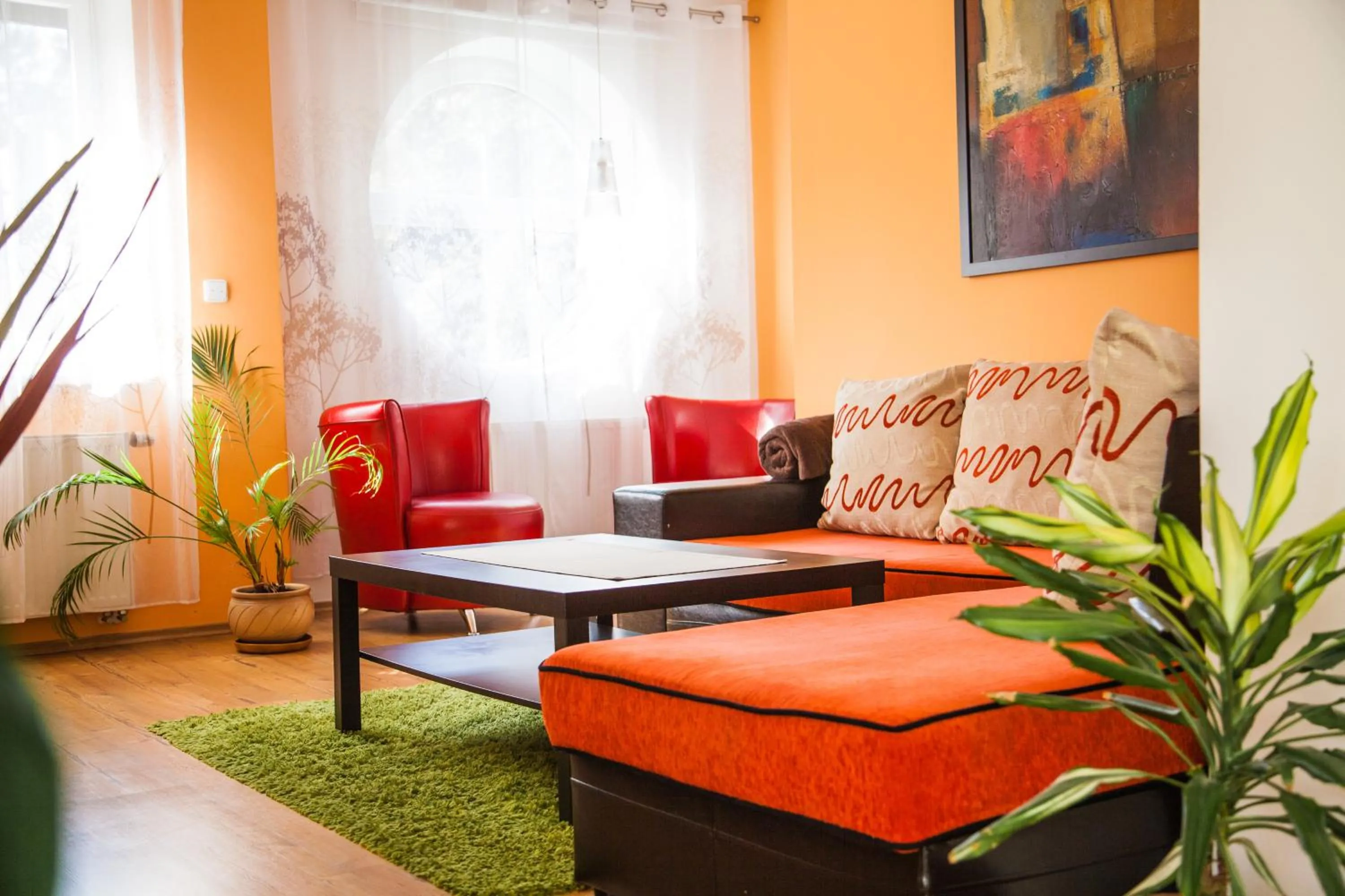 Living room in Apartmány U Červeného stromu