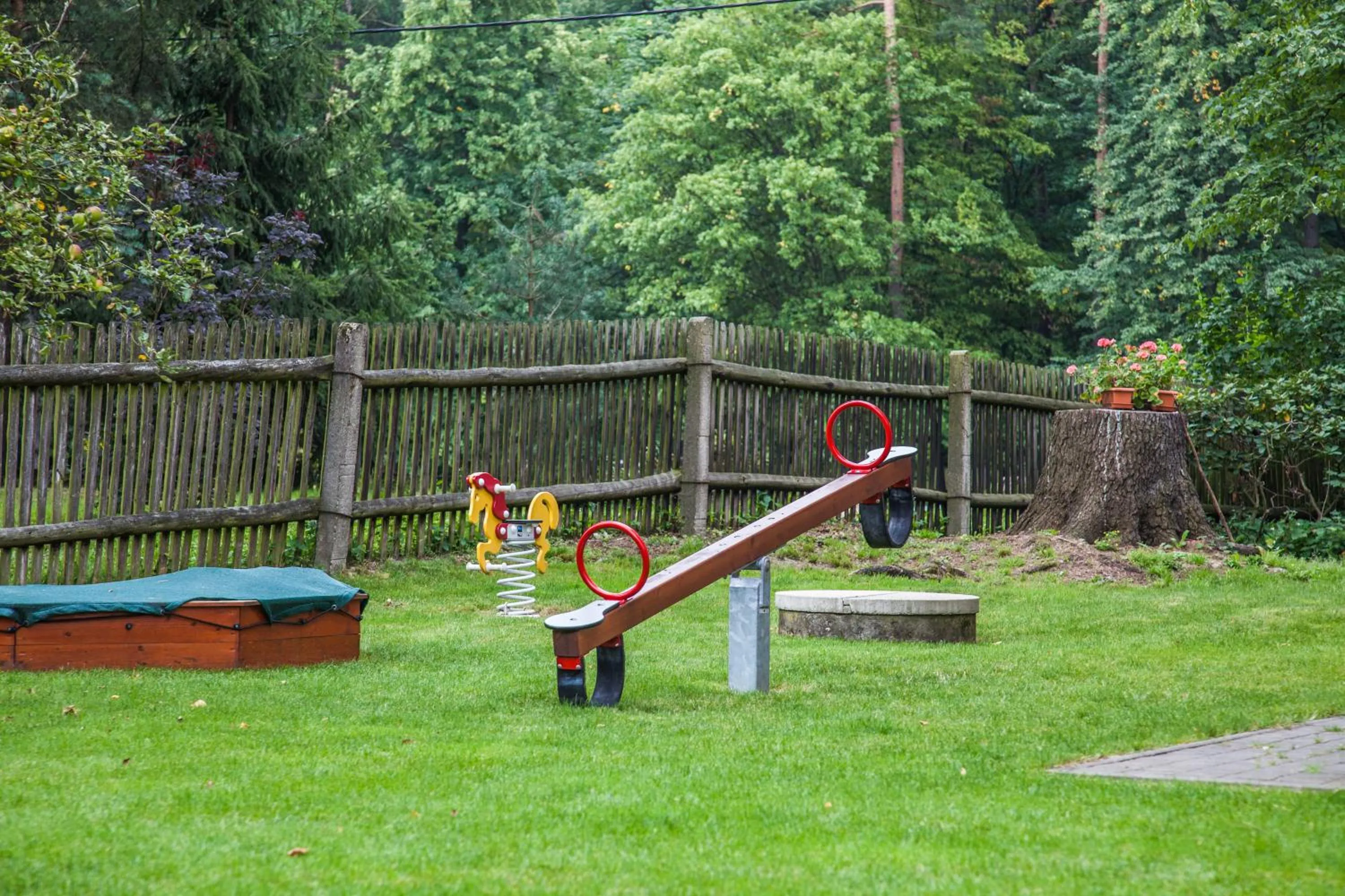 Children play ground in Apartmány U Červeného stromu