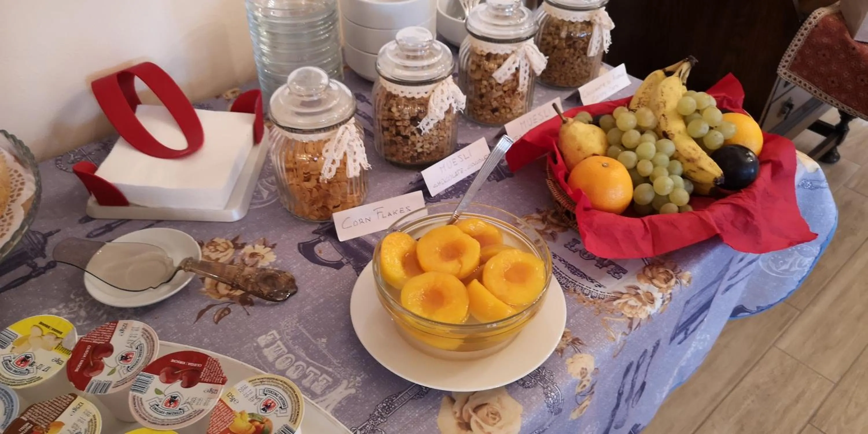 Buffet breakfast in B&B Paola e Francesco