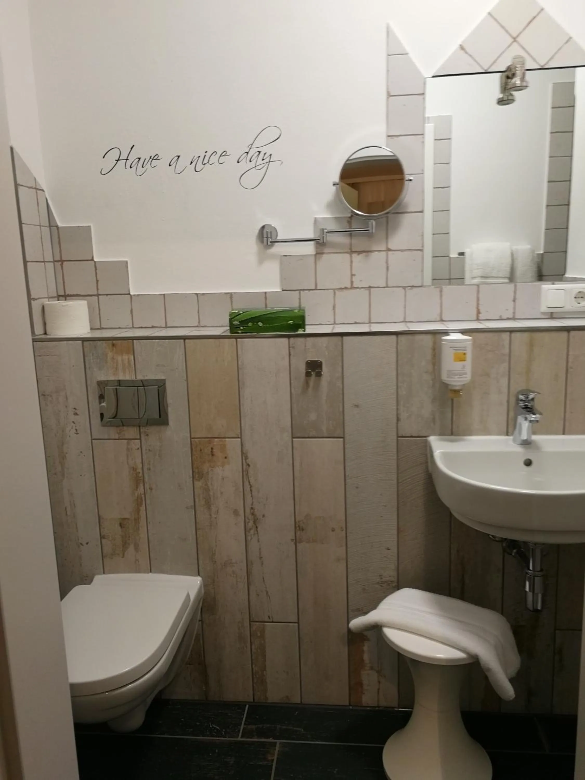 Toilet in Apartmenthaus in Walle