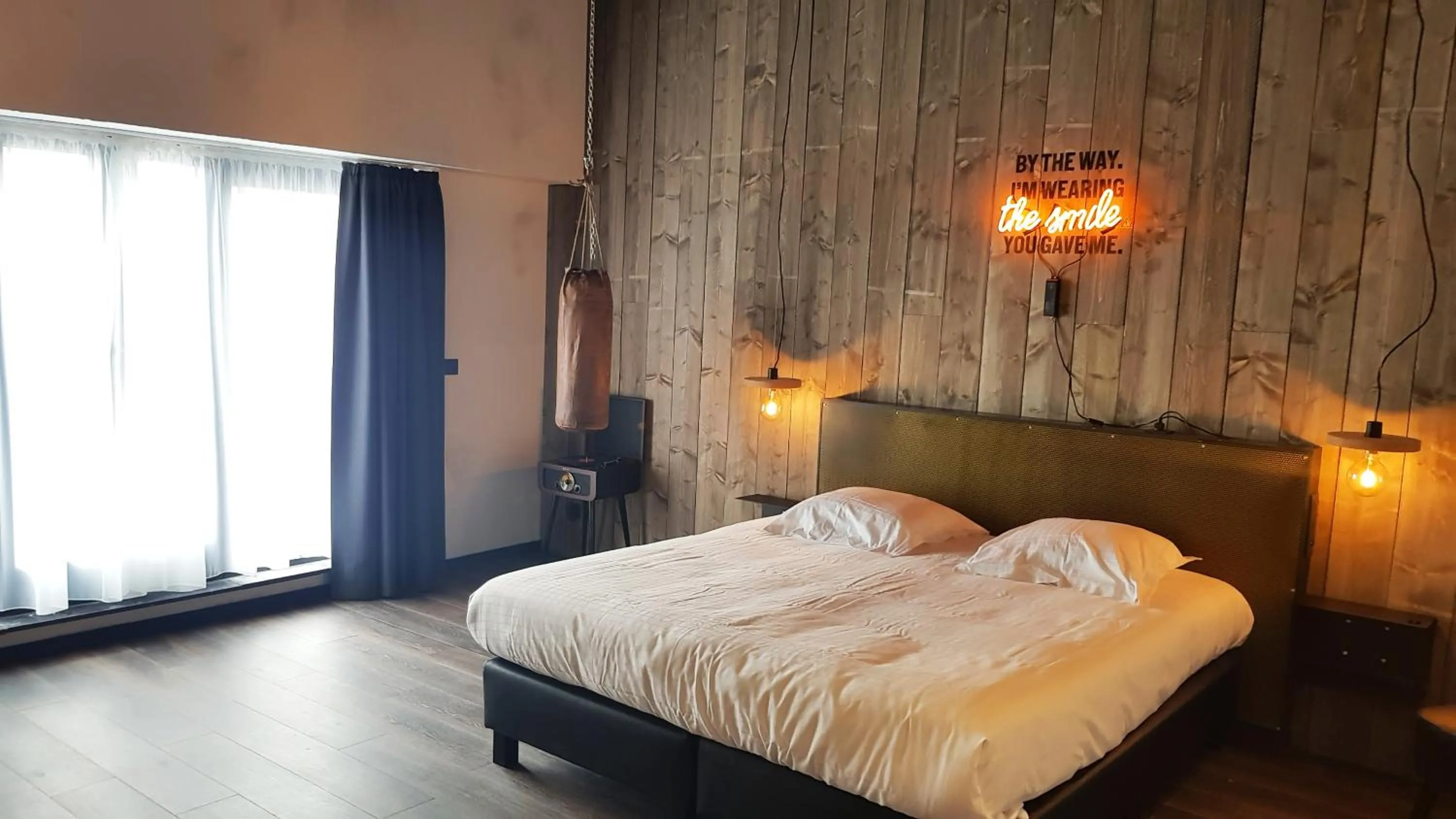 Bed in Upstairs Hotel