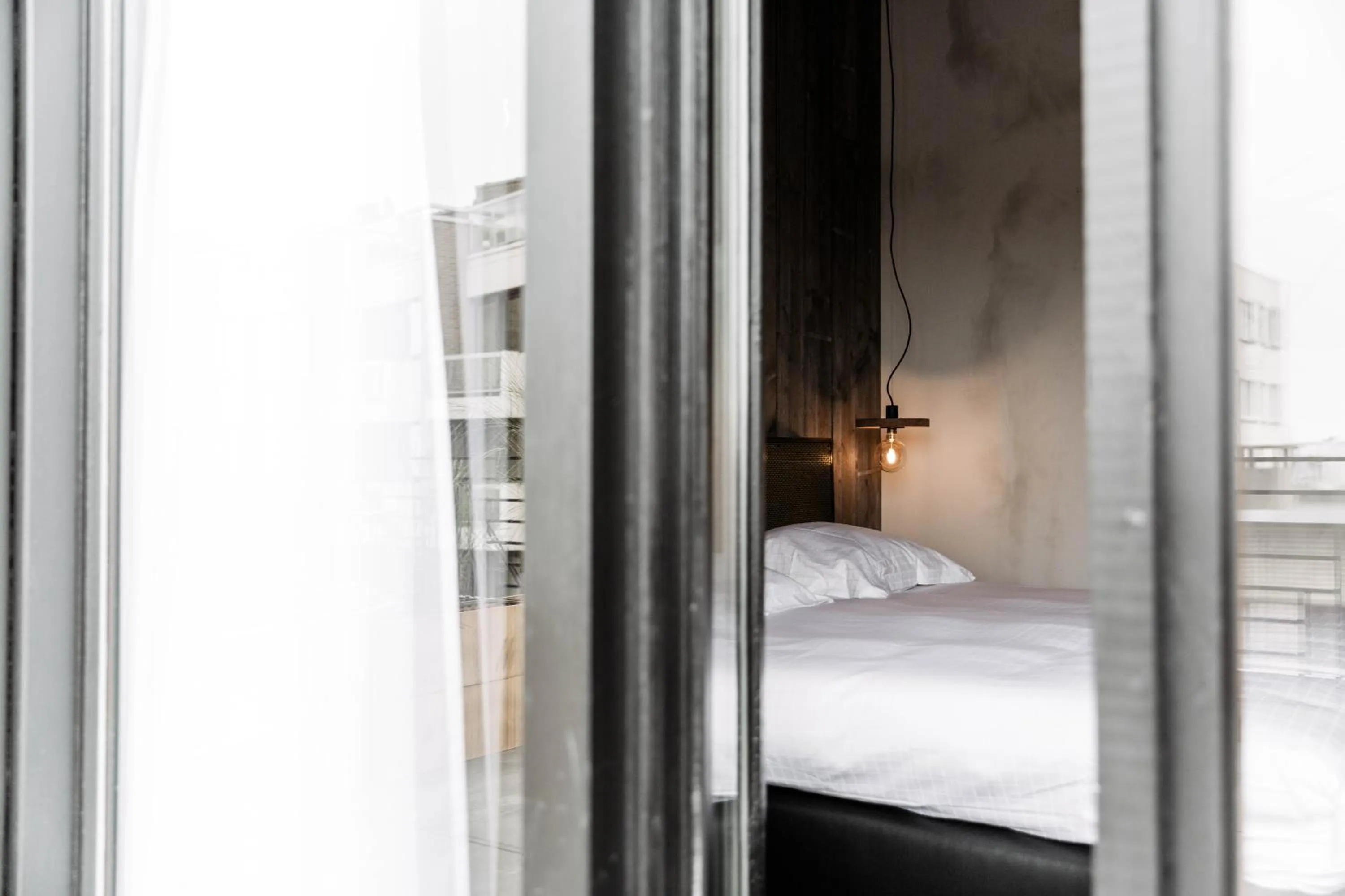 Bed in Upstairs Hotel