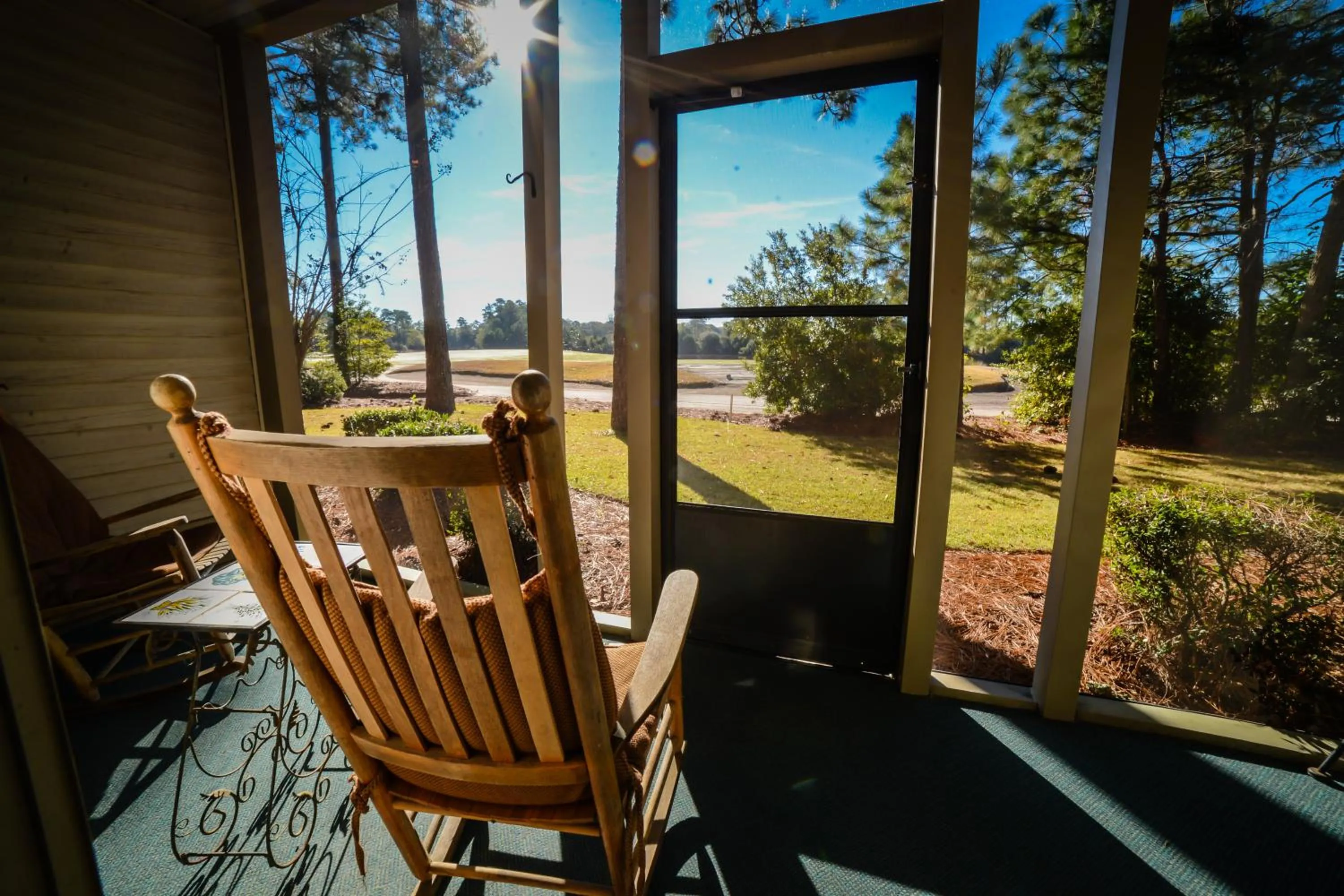Patio in Litchfield Beach & Golf Resort