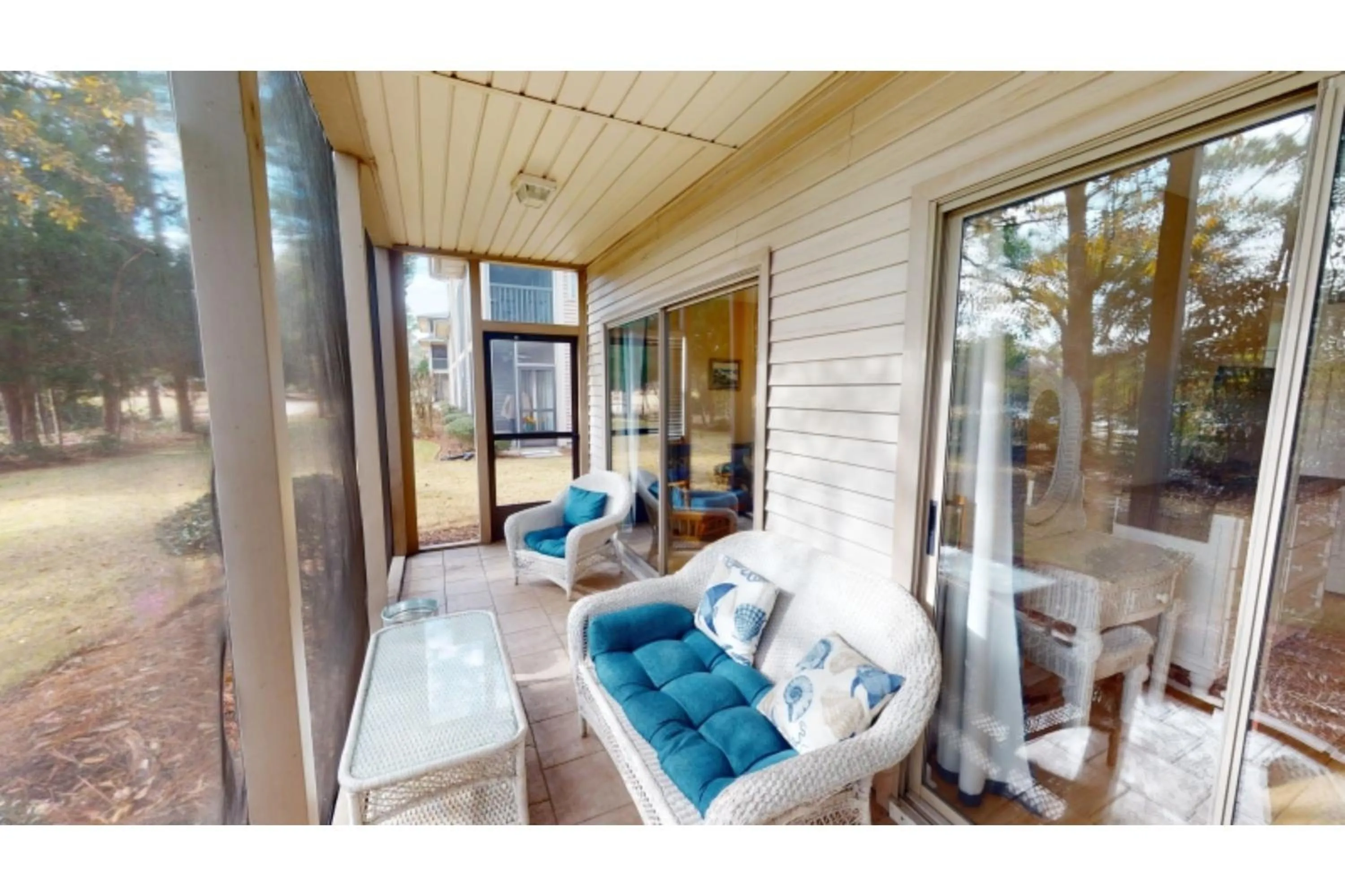 Patio in Litchfield Beach & Golf Resort