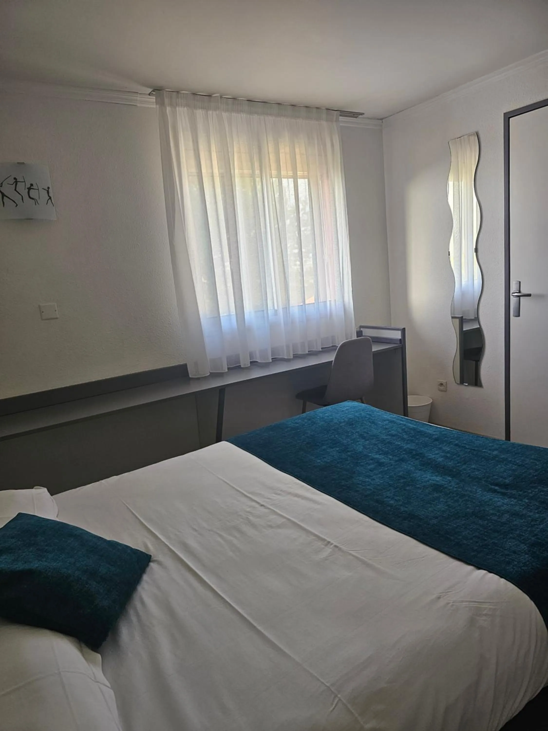 Bed in Hôtel Restaurant du Lac