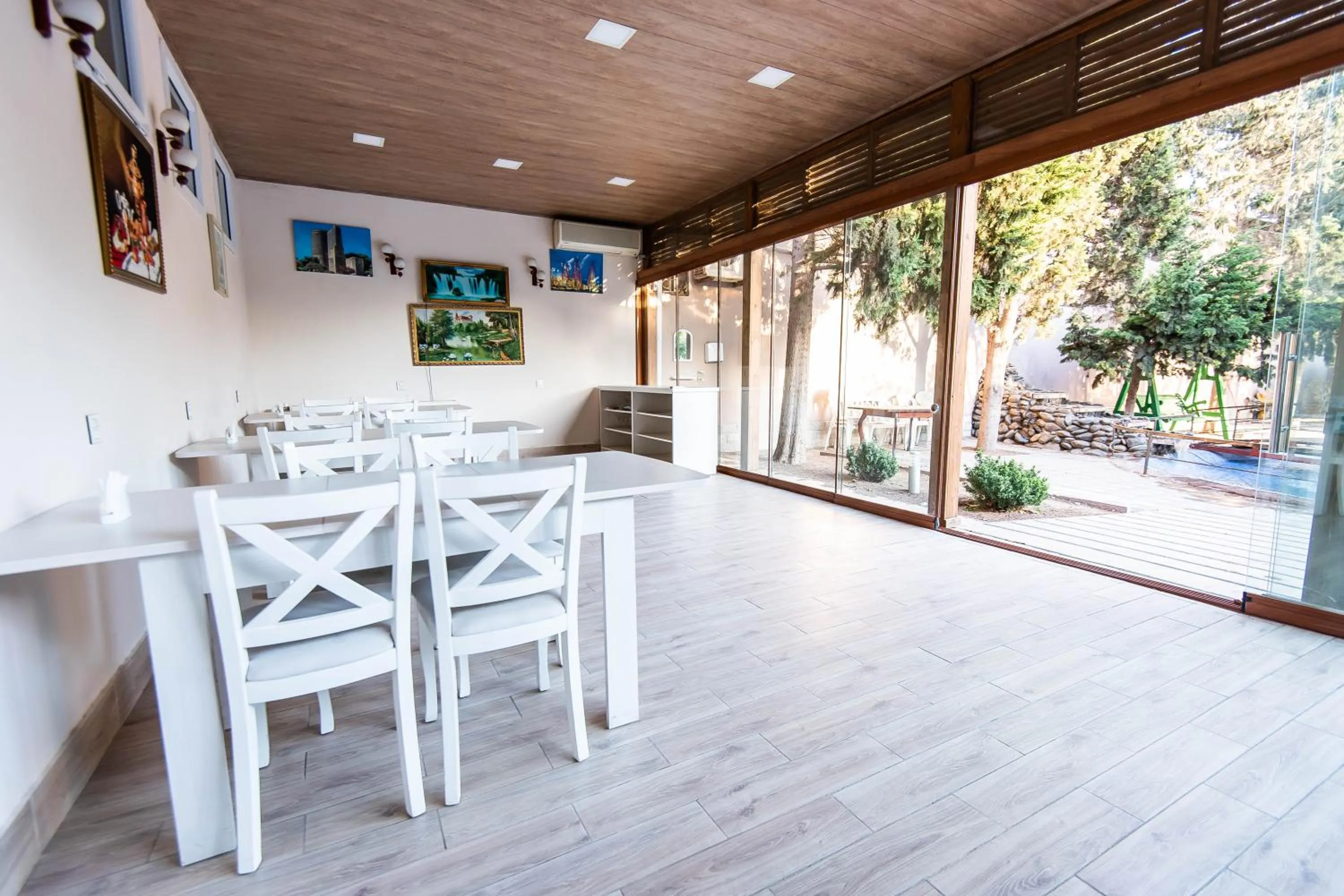 Balcony/Terrace in Damla Hotel Baku