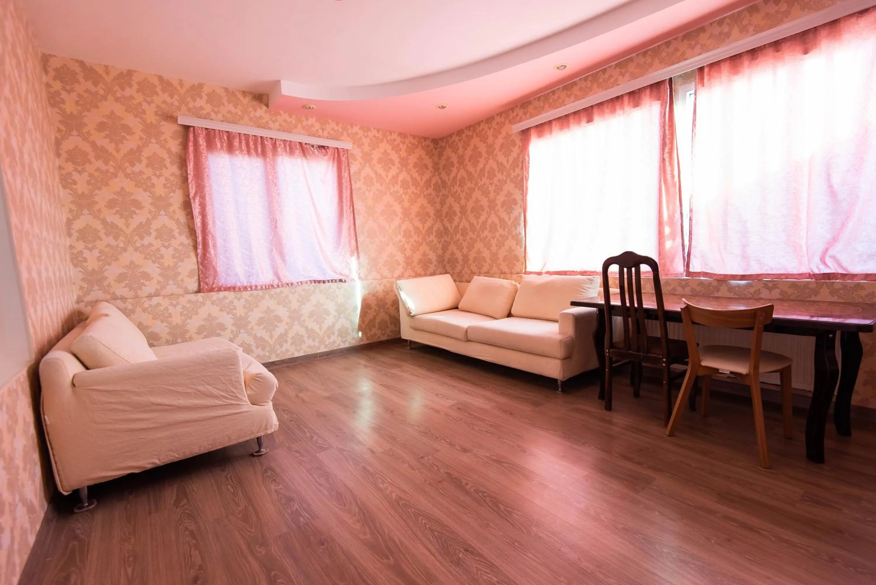 Seating area in Damla Hotel Baku