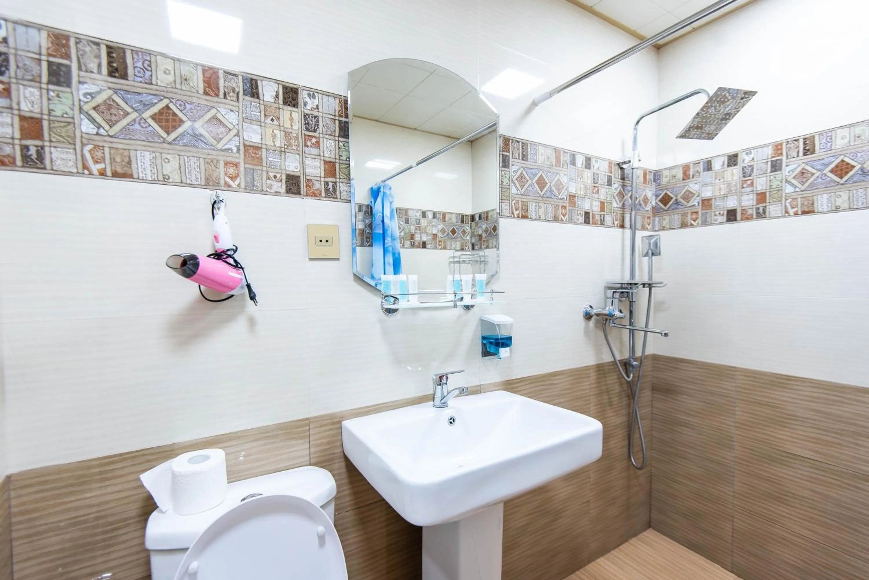 Bathroom in Damla Hotel Baku