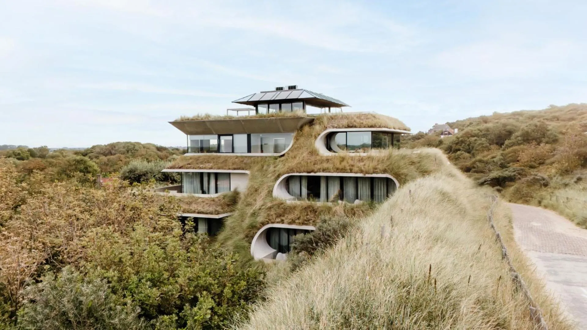 Property building in Duinhotel Tien Torens