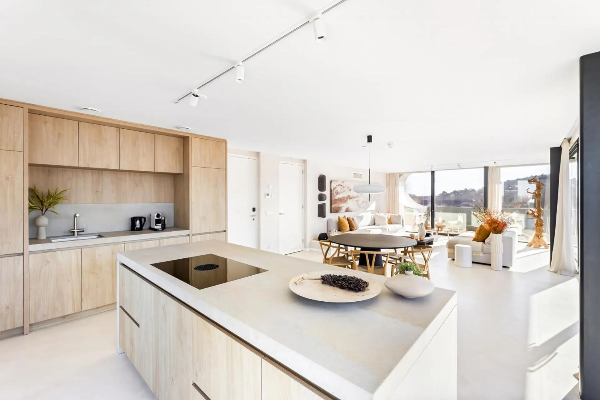 kitchen in Duinhotel Tien Torens