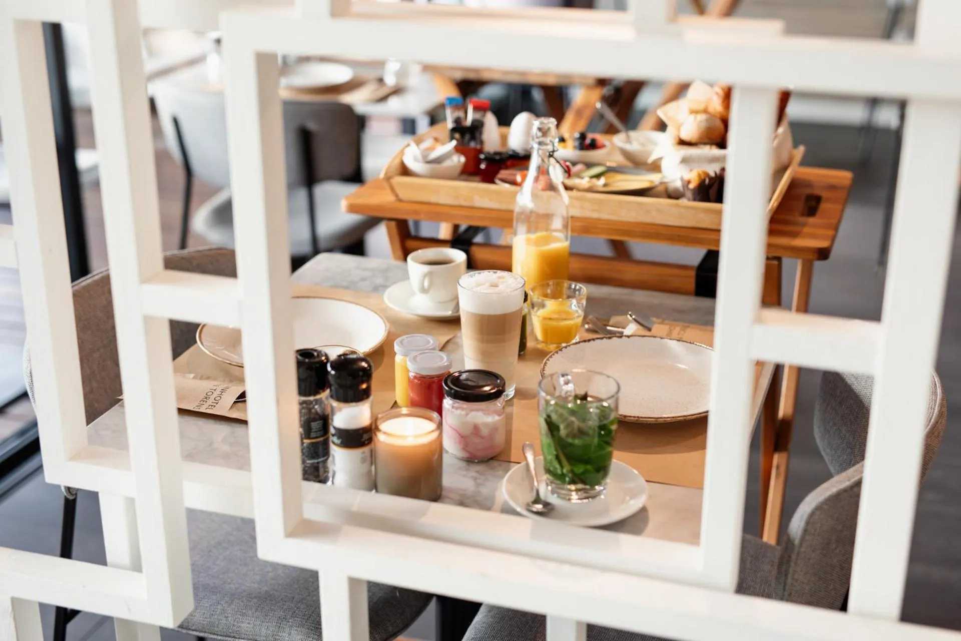 Breakfast in Duinhotel Tien Torens