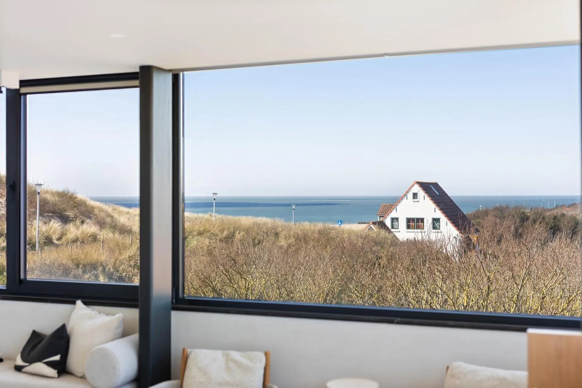 View (from property/room) in Duinhotel Tien Torens