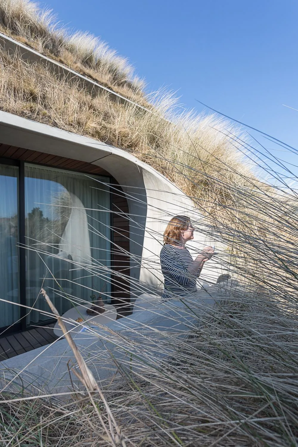 Balcony/Terrace in Duinhotel Tien Torens