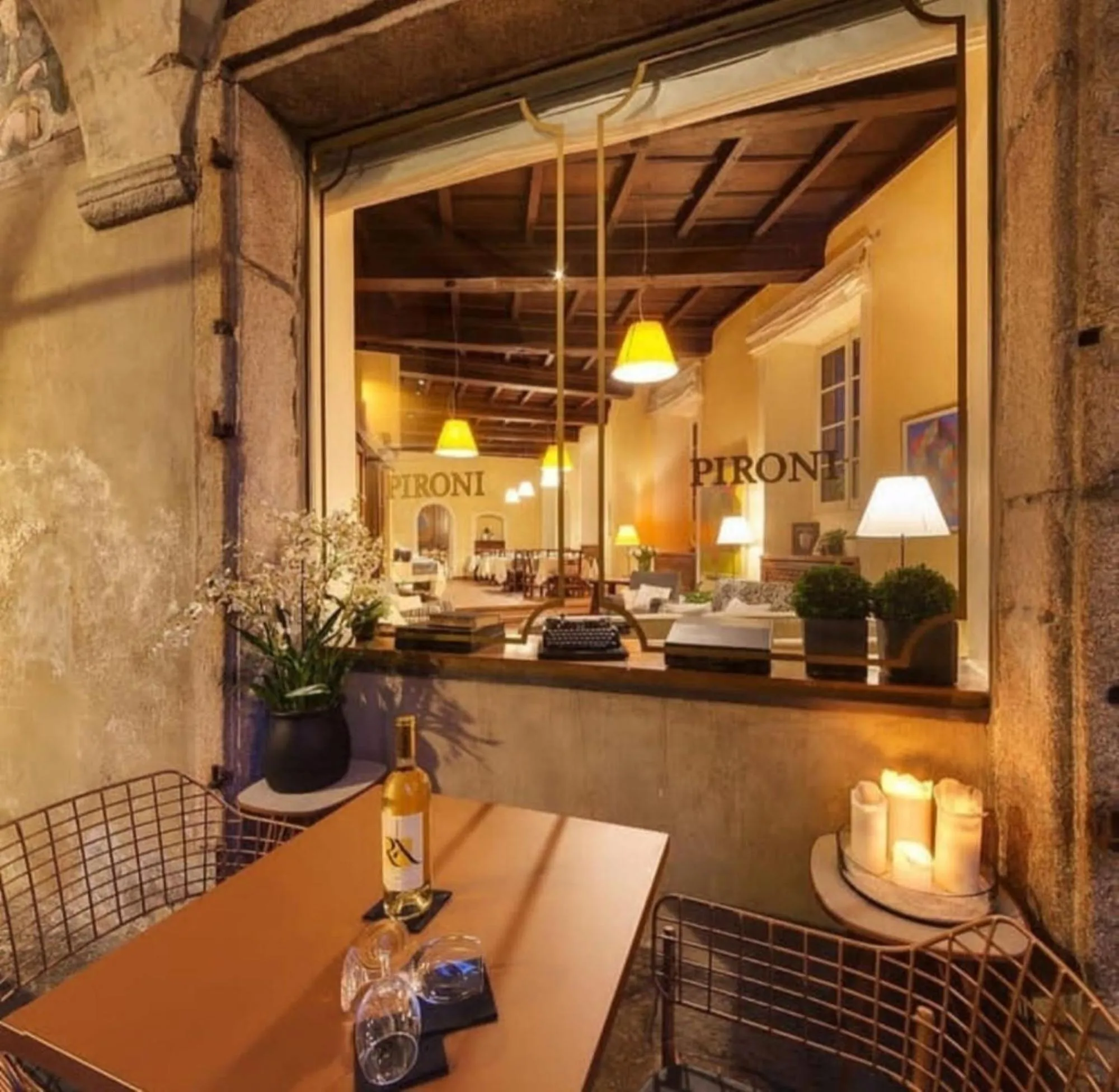 Balcony/Terrace in Hotel Pironi