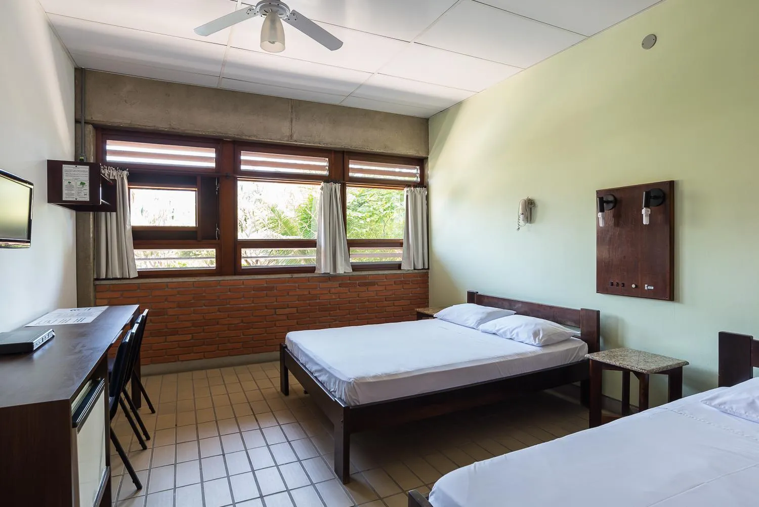 Bed in Mira Maré Praia Hotel