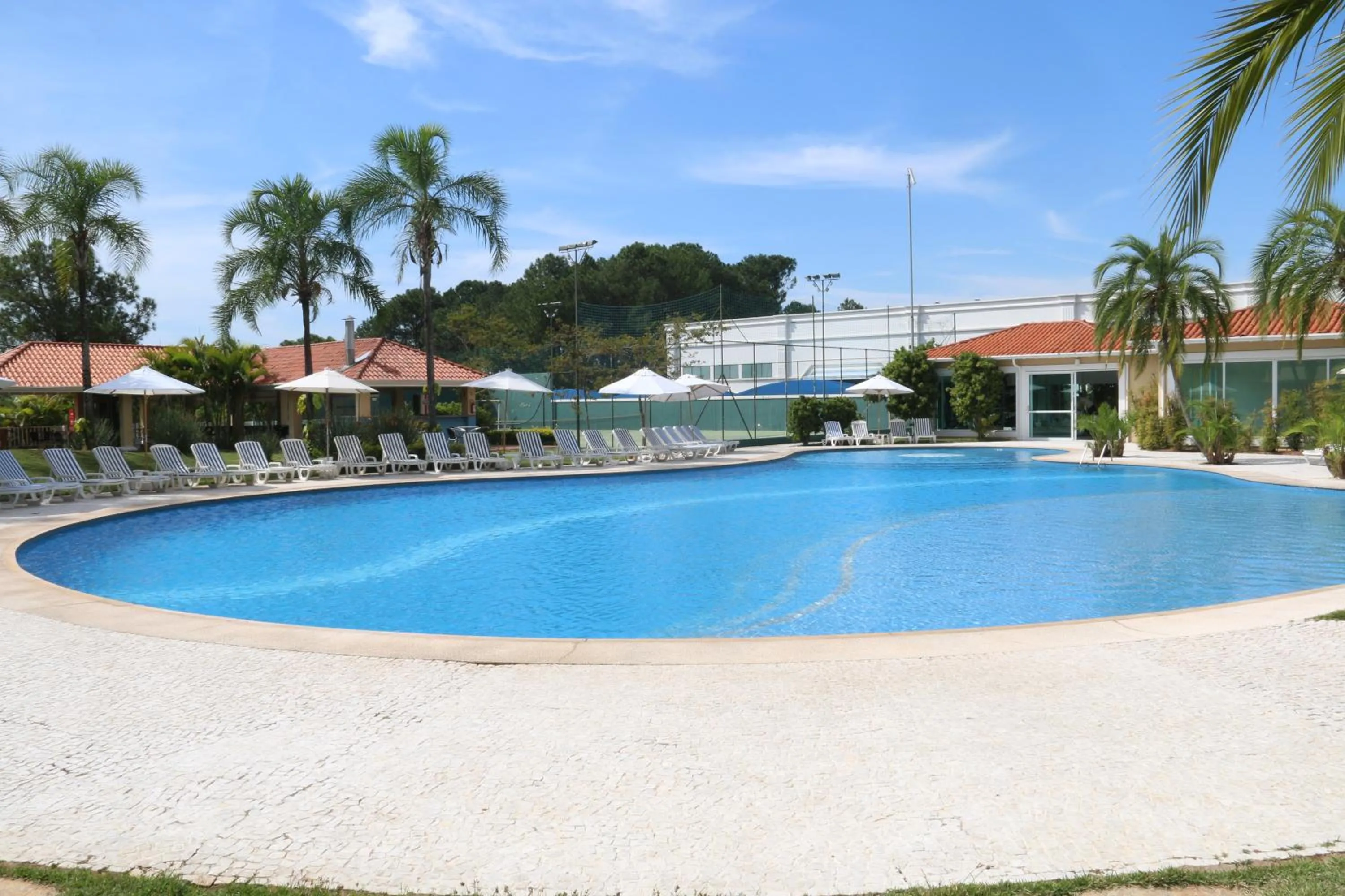 Swimming pool in Vitória Hotel Convention Indaiatuba