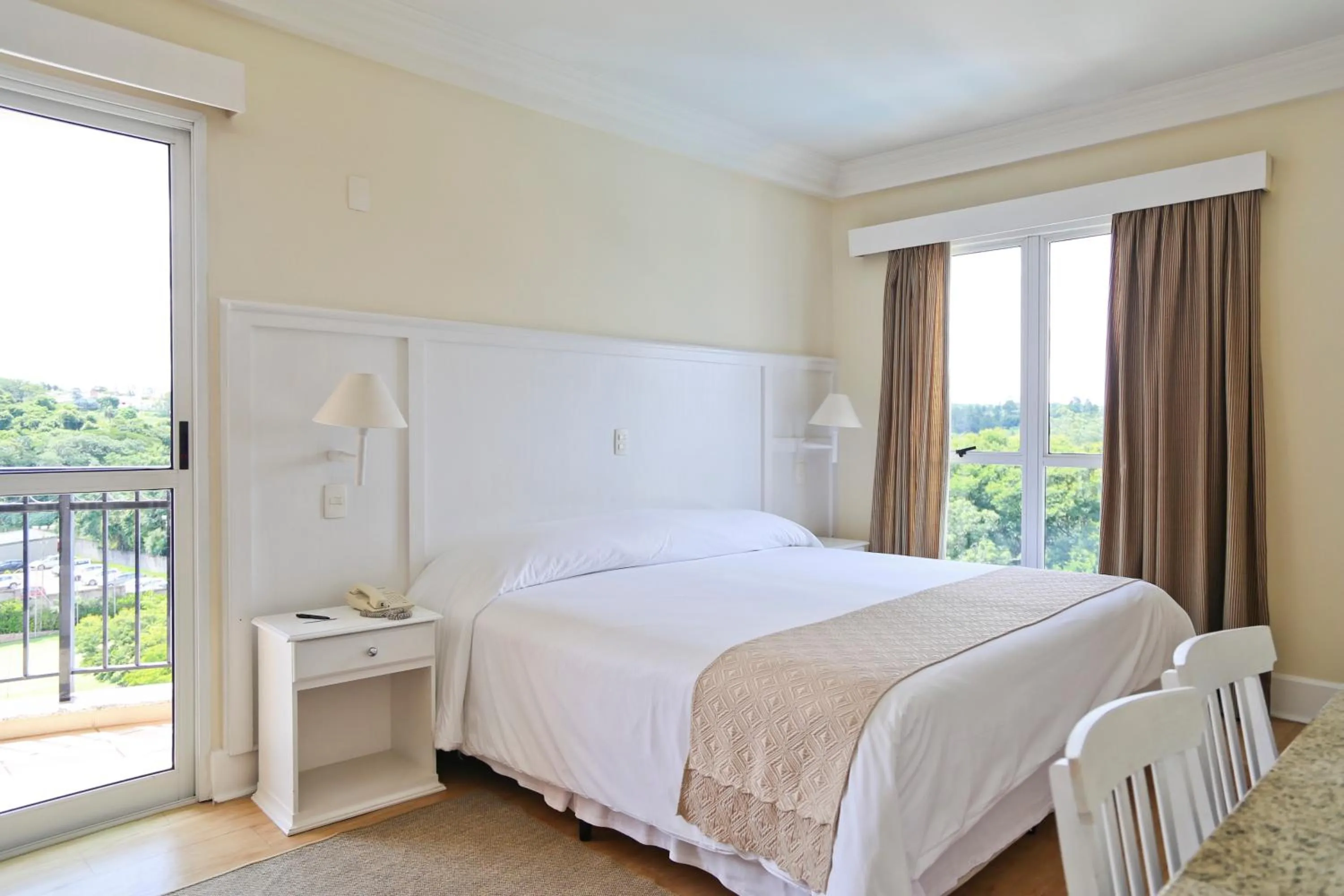 Photo of the whole room, Bed in Vitória Hotel Convention Indaiatuba