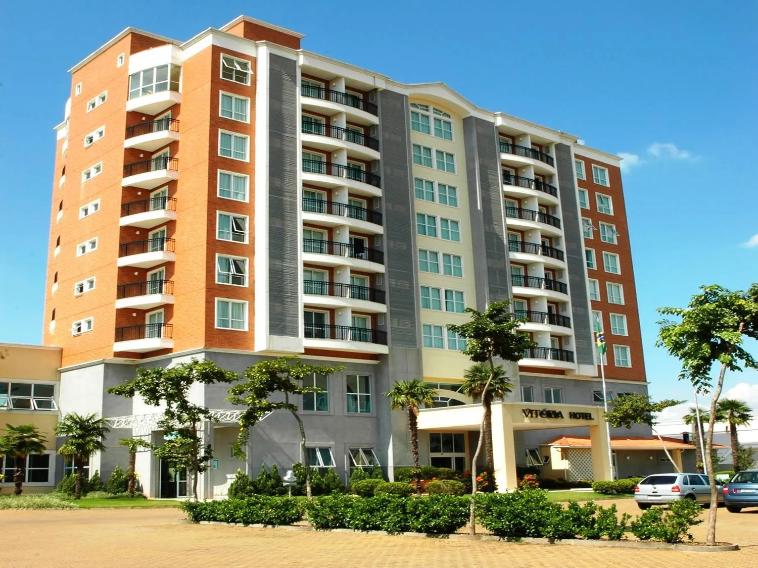 Facade/entrance in Vitória Hotel Convention Indaiatuba