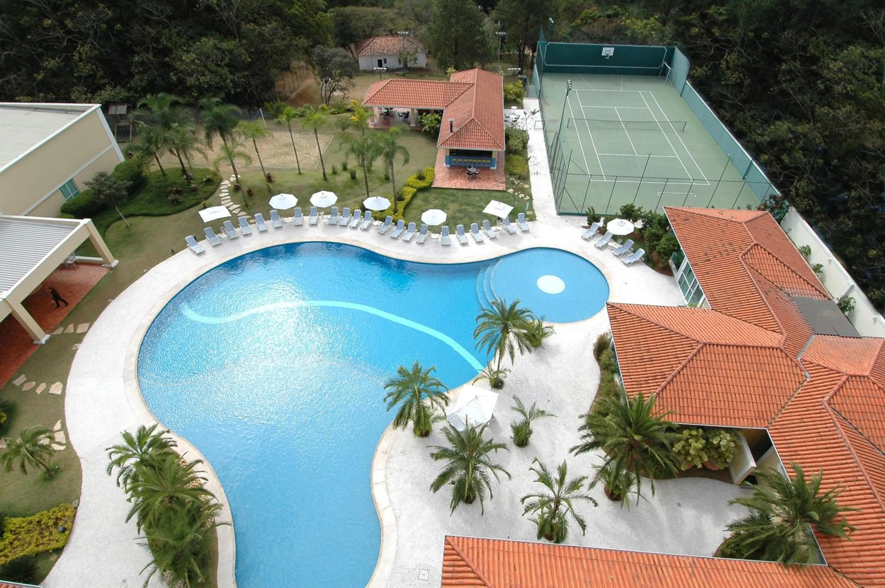 Swimming pool in Vitória Hotel Convention Indaiatuba