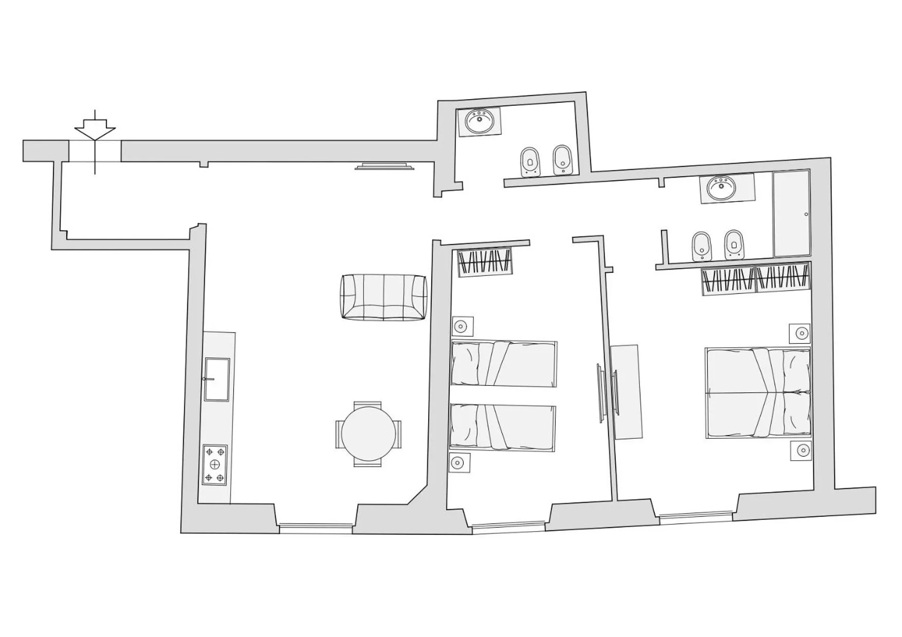 Iris Apartments by Mmega